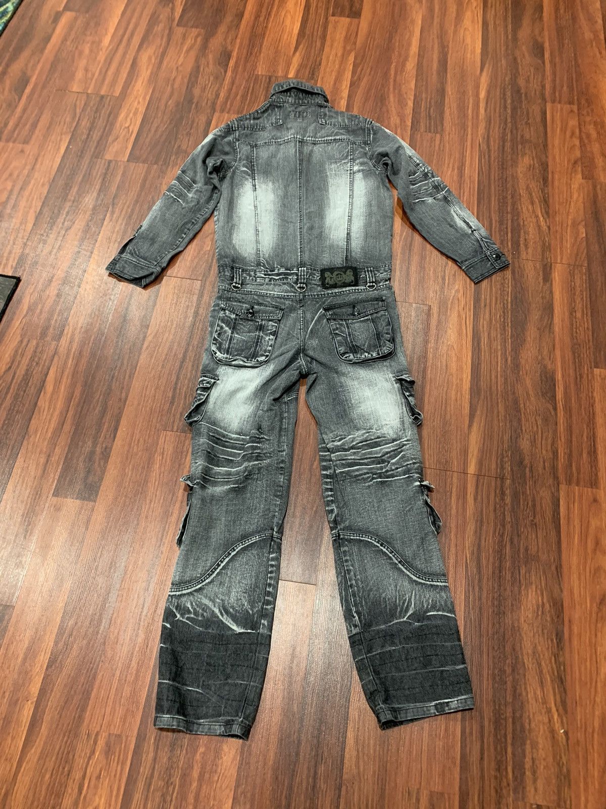 Multipocket Lowbox Overall Denim