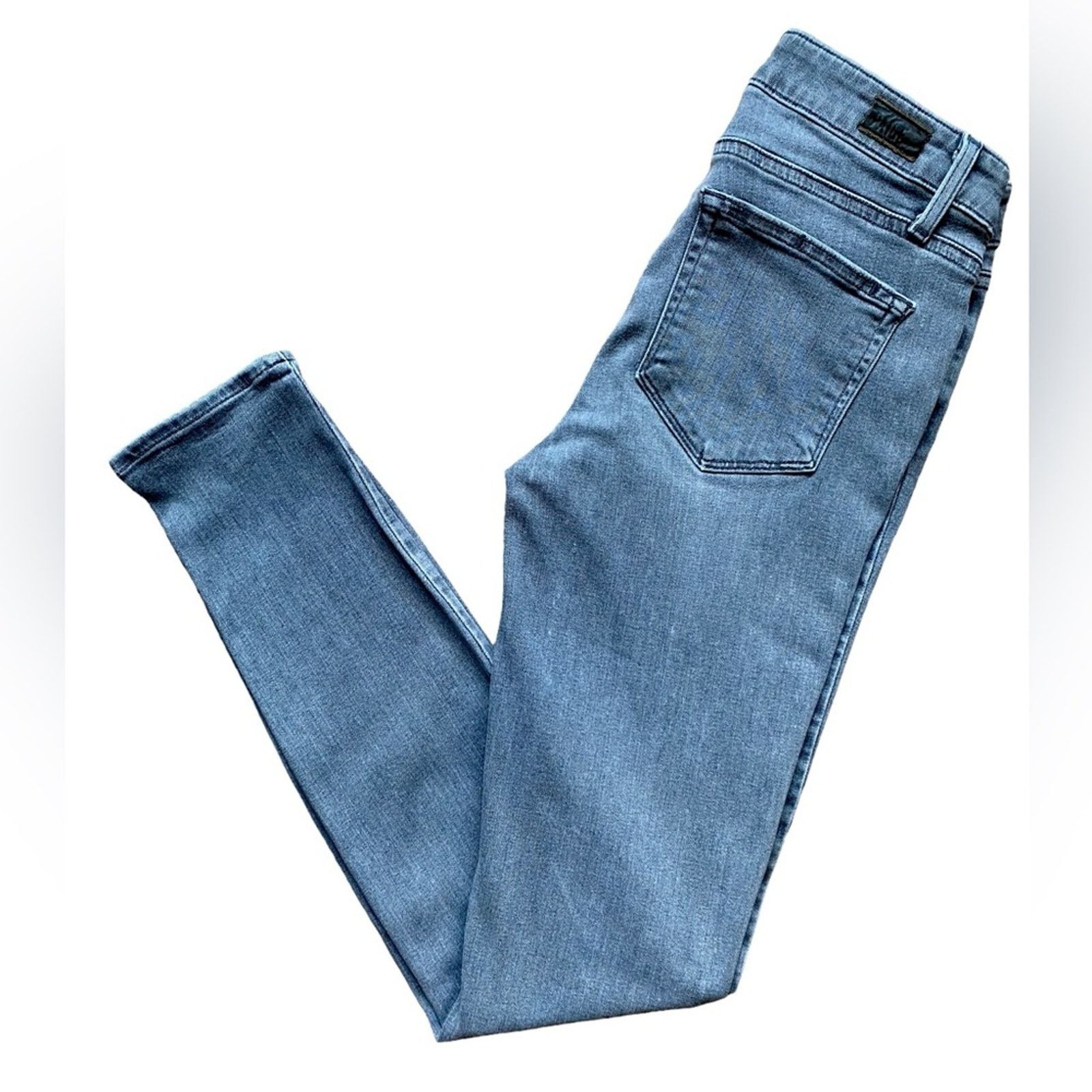 Paige PAIGE SILVER STRAIGHT JEANS Size 27" / US 4 / IT 40 - 1 Thumbnail