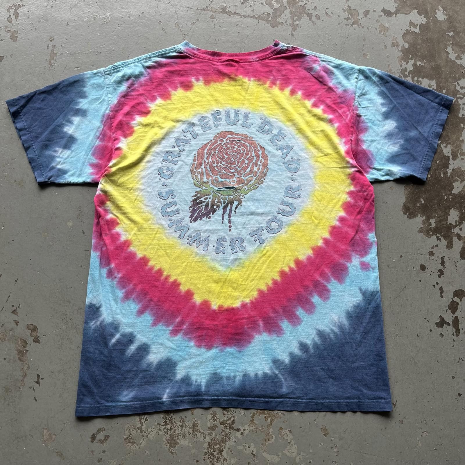 Band Tees × Grateful Dead × Liquid Blue Vintage 90s Liquid Blue Grateful Dead Summer Tour Band Shirt Size US XL / EU 56 / 4 - 2 Thumbnail