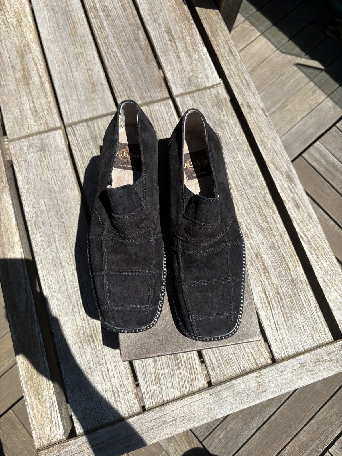Aldo Brue Aldo Brue Textured Suede loafer Size US 8 / EU 41 - 2 Thumbnail