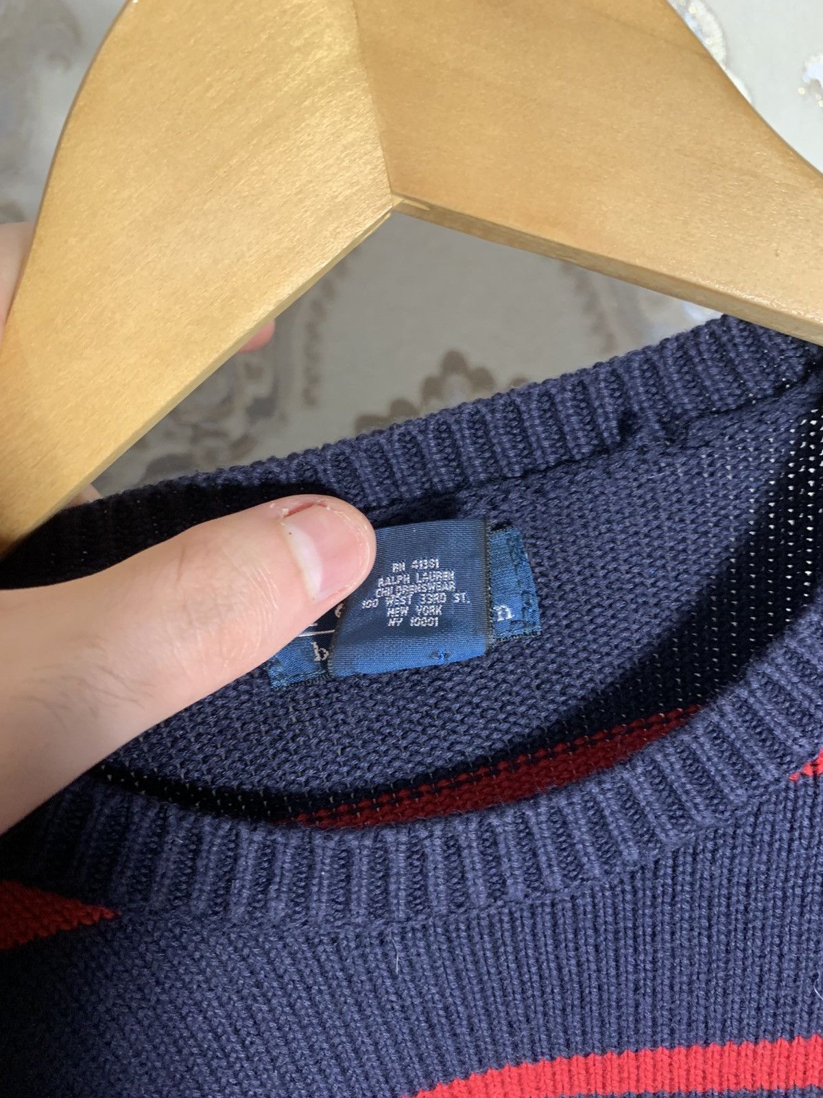 Polo Ralph Lauren VINTAGE POLO RALPH LAUREN DESIGNER KNIT SWEATER RETRO 90s Size US XS / EU 42 / 0 - 3 Thumbnail