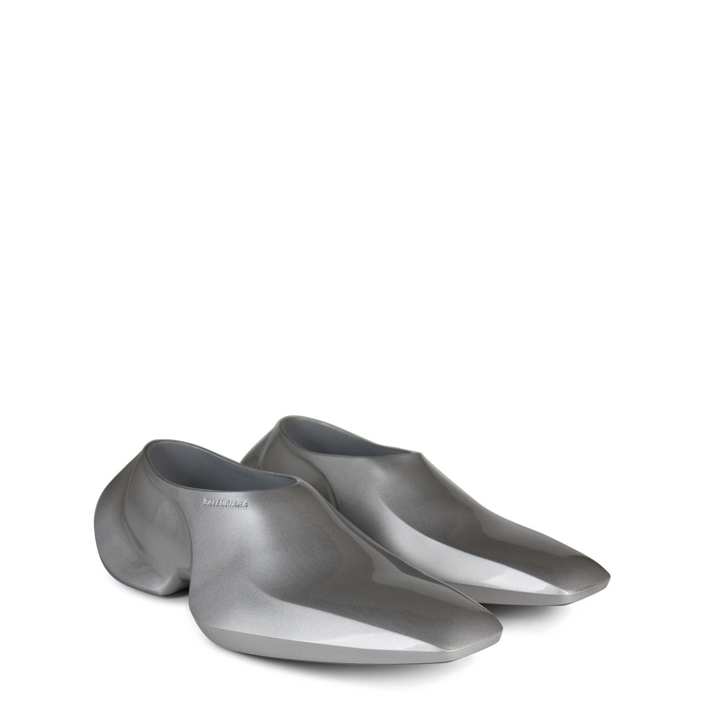 Balenciaga o1g2r1mq0226 Space Shoes In Silver Size US 8 / EU 41 - 3 Thumbnail