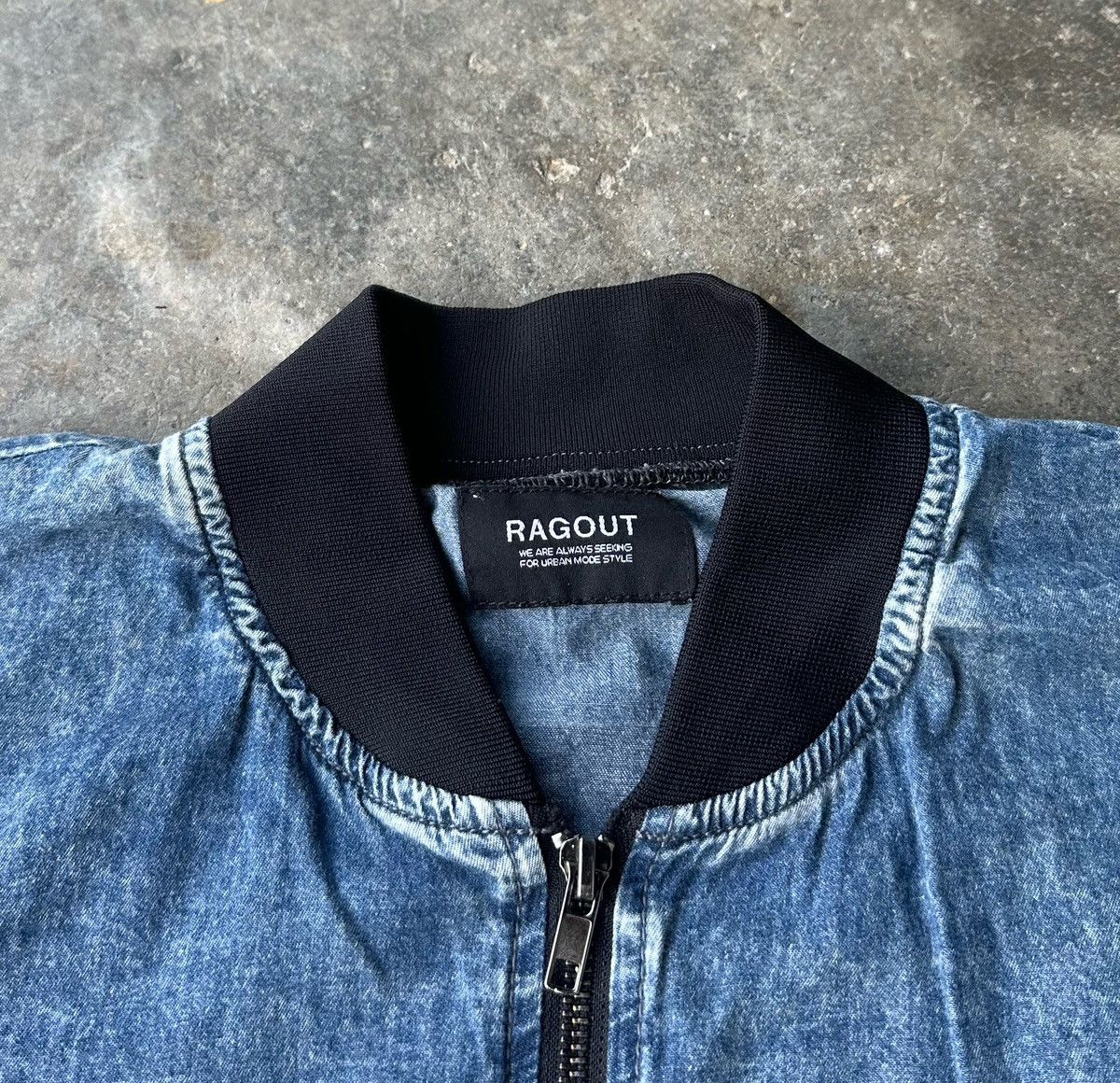 Japanese Brand Ragout zipper jacket Size US L / EU 52-54 / 3 - 3 Thumbnail
