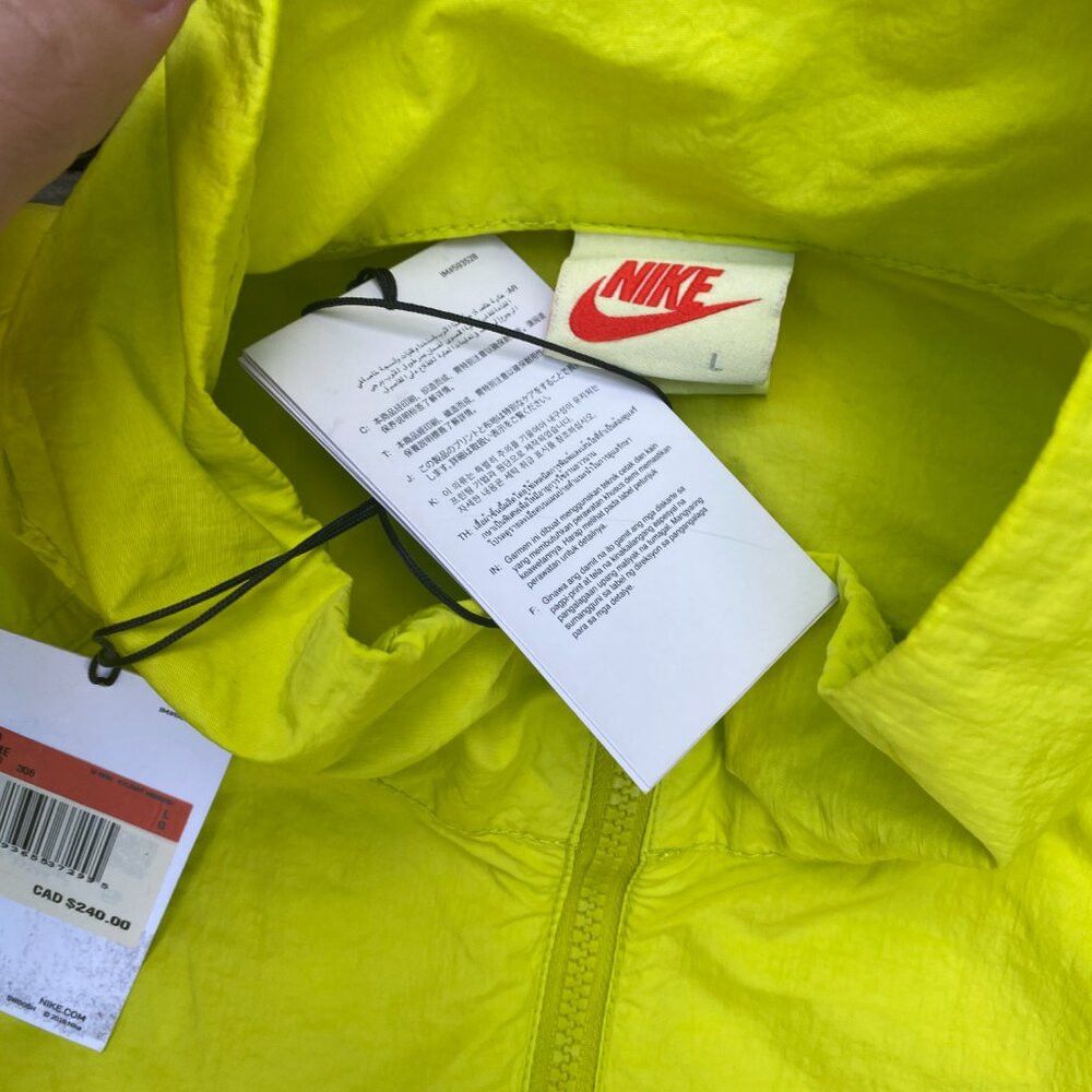Nike × Stussy BNWT Nike X Stussy Windbreaker Jacket Large Neon Size US L / EU 52-54 / 3 - 9 Thumbnail