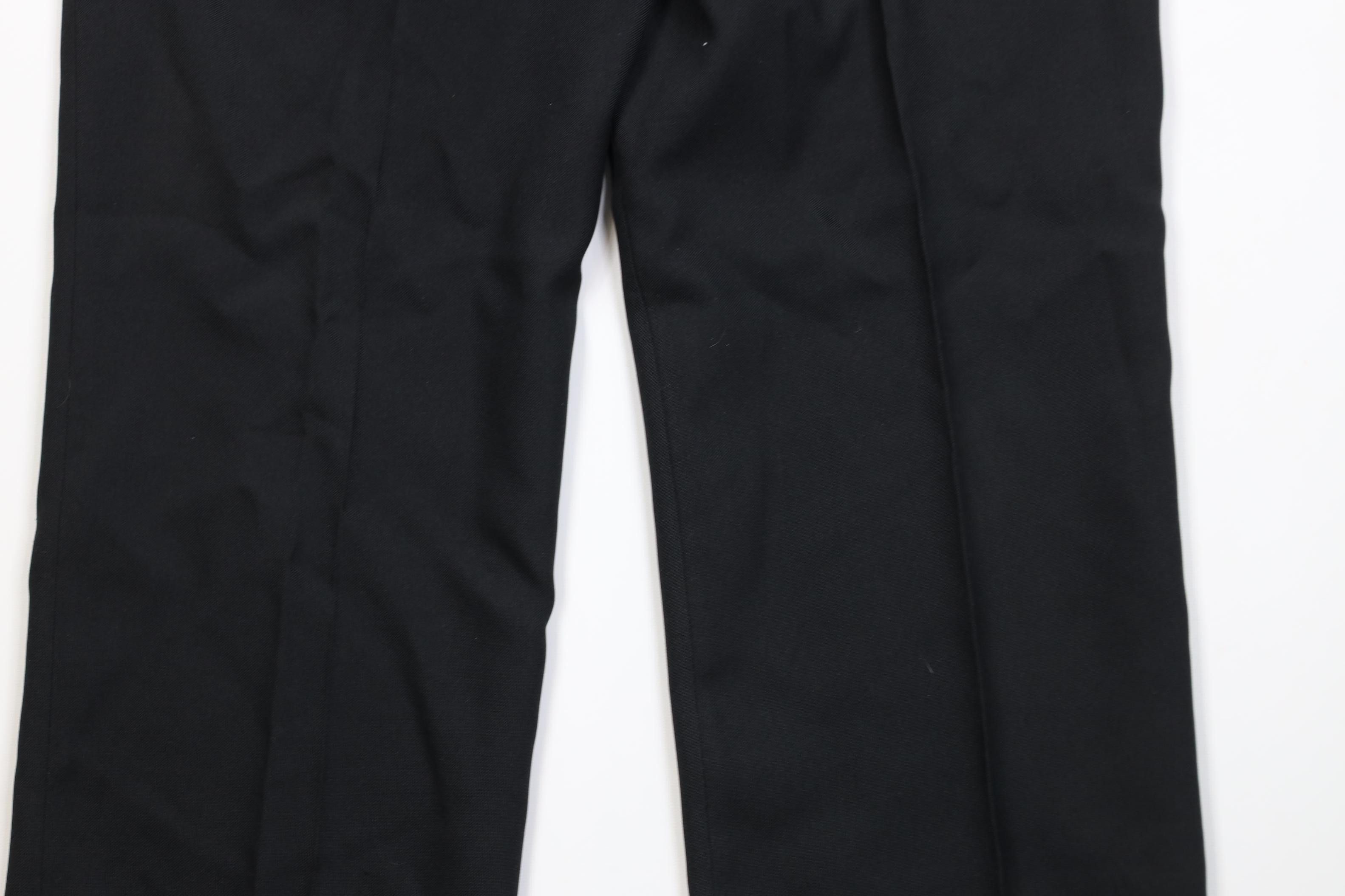 Vintage Vintage 70s Streetwear Flared Wide Leg Chino Pants Black USA Size US 36 / EU 52 - 14 Thumbnail