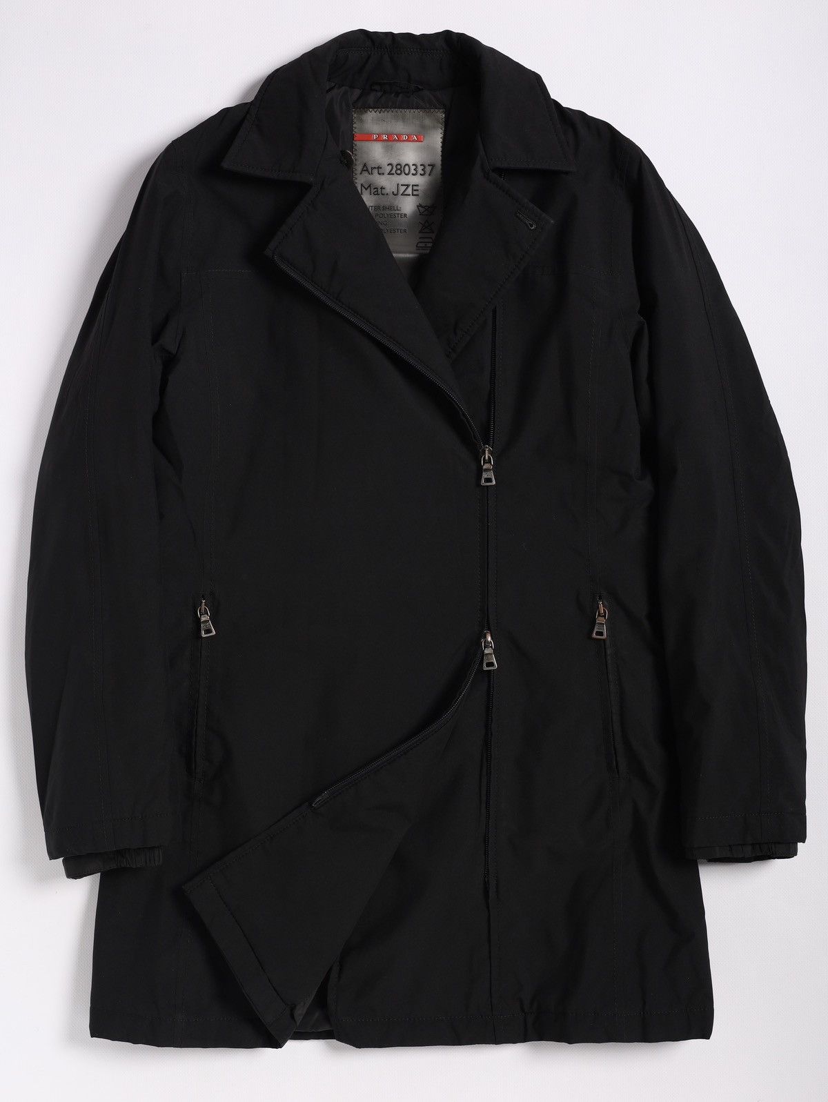 Prada Prada Sport Gore-Tex Red Tab Winter Nylon Puffer Coat Jacket Size S / US 4 / IT 40 - 1 Thumbnail