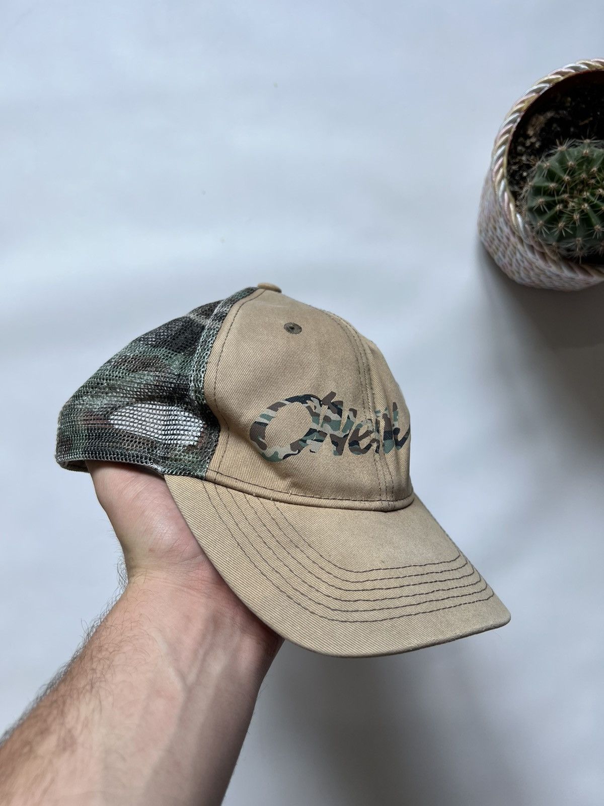 O'Neill Vintage O’Neill Embroidered Logo Cap Camo Size ONE SIZE - 1 Thumbnail