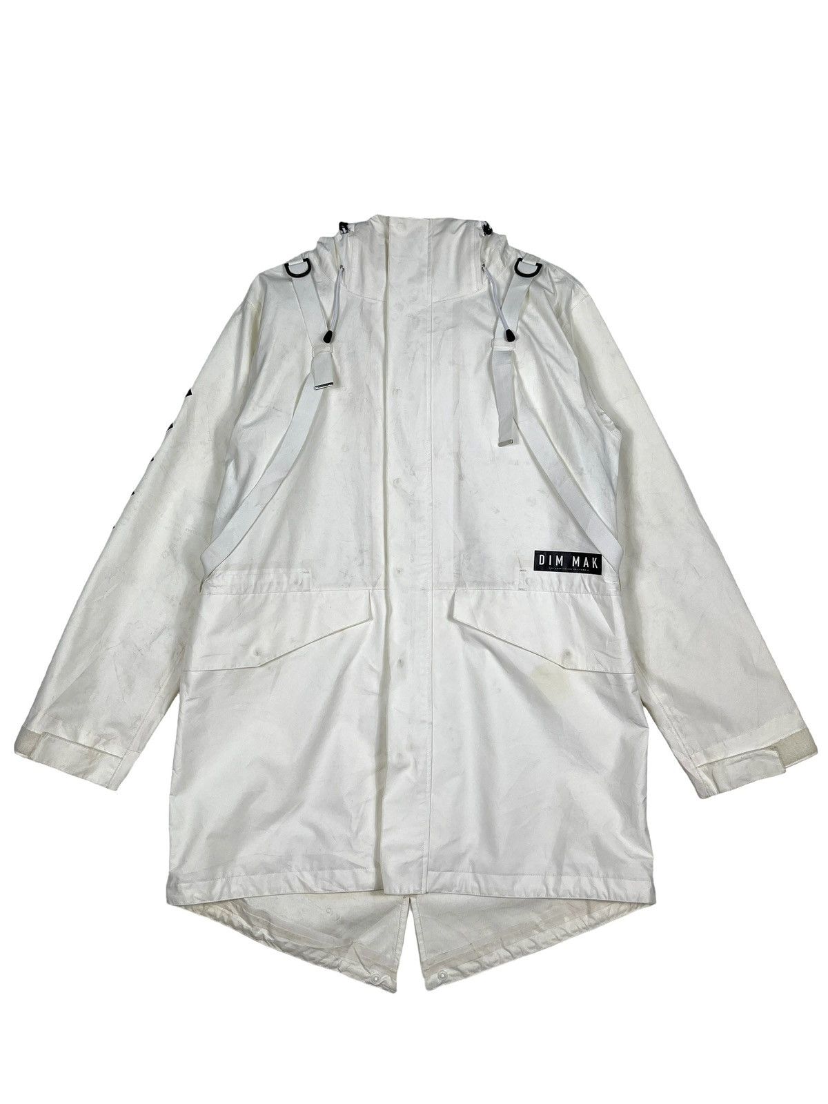 Designer 🔥 DIM MAK by STEVE AOKI MOUNTAIN PARKA SUSPENDERS Size US L / EU 52-54 / 3 - 3 Thumbnail