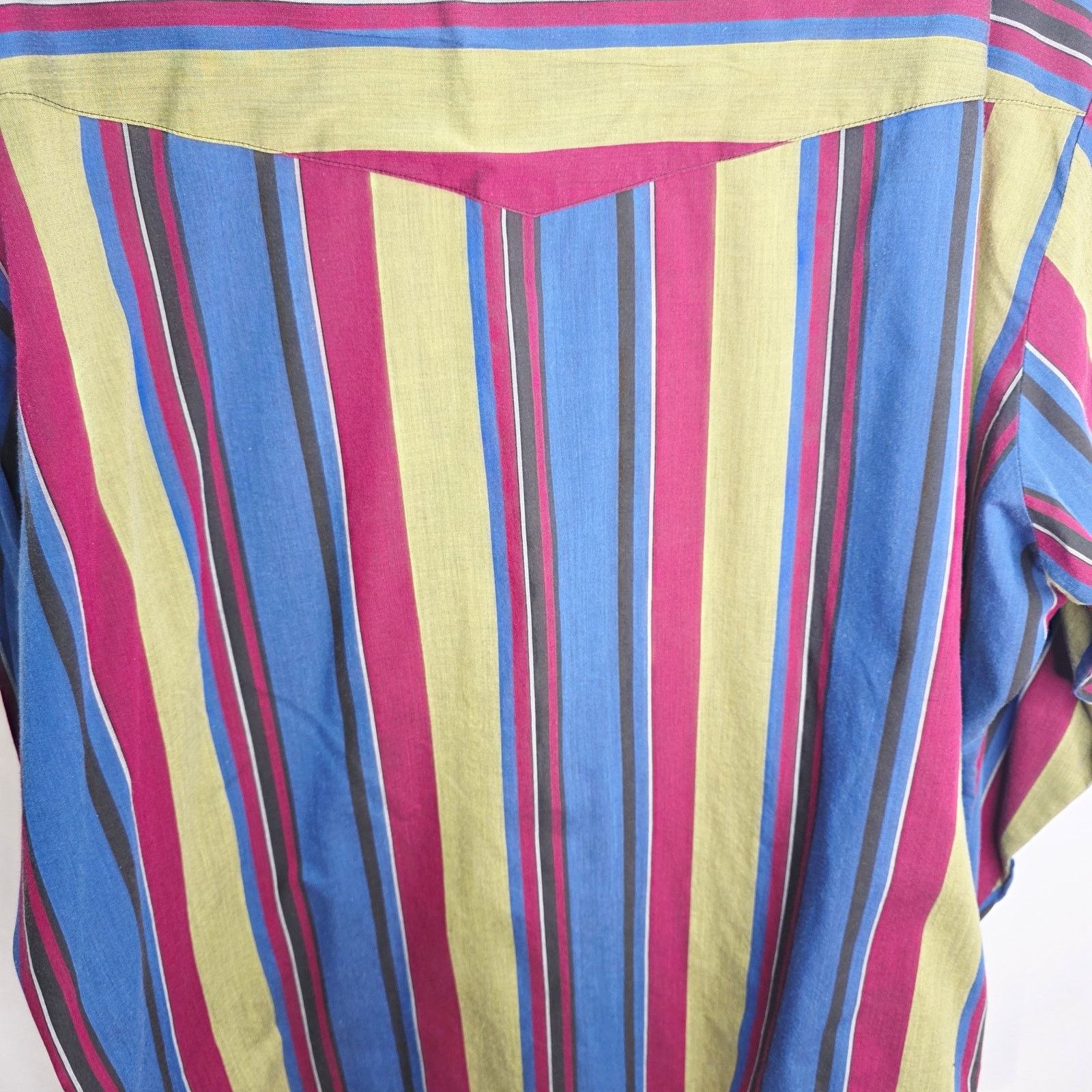 Other Vintage Ely Since 1878 Western Striped Button Front Shirt Size US XXL / EU 58 / 5 - 13 Thumbnail