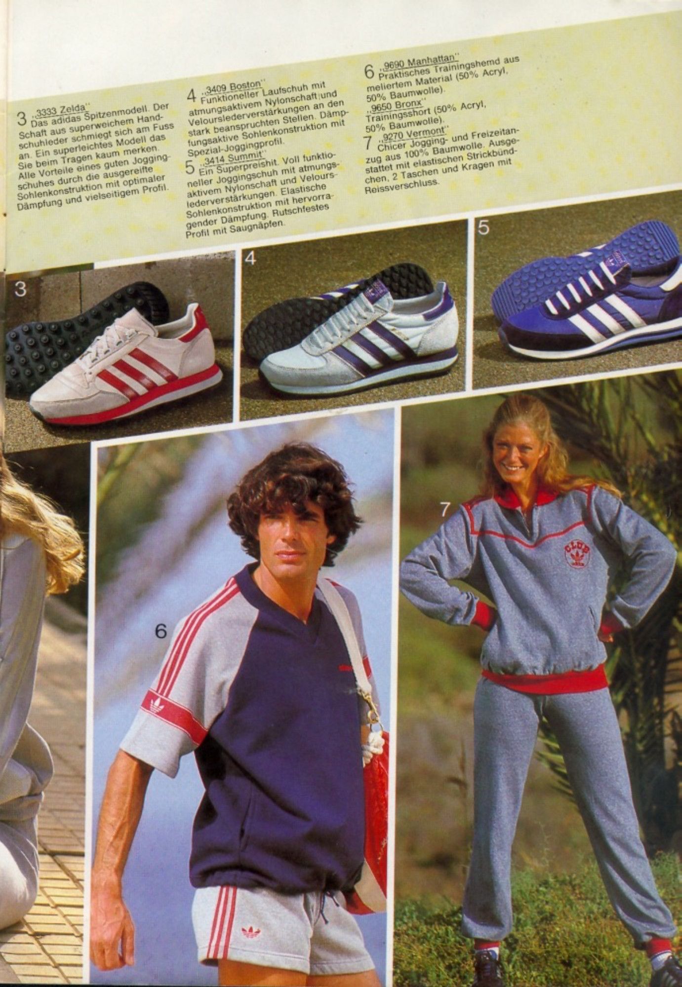 Adidas 1983 Adidas Summit Sneakers 1980s Deadstock Vintage Running Size US 7 / EU 40 - 5 Thumbnail