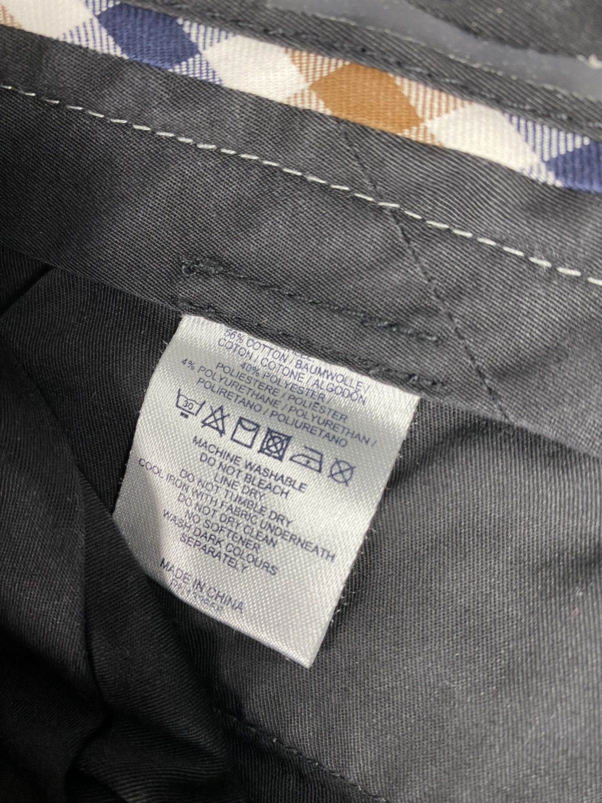 Aquascutum Vintage Aquascutum Check Cropped Casual Pants Size US 36 / EU 52 - 11 Thumbnail