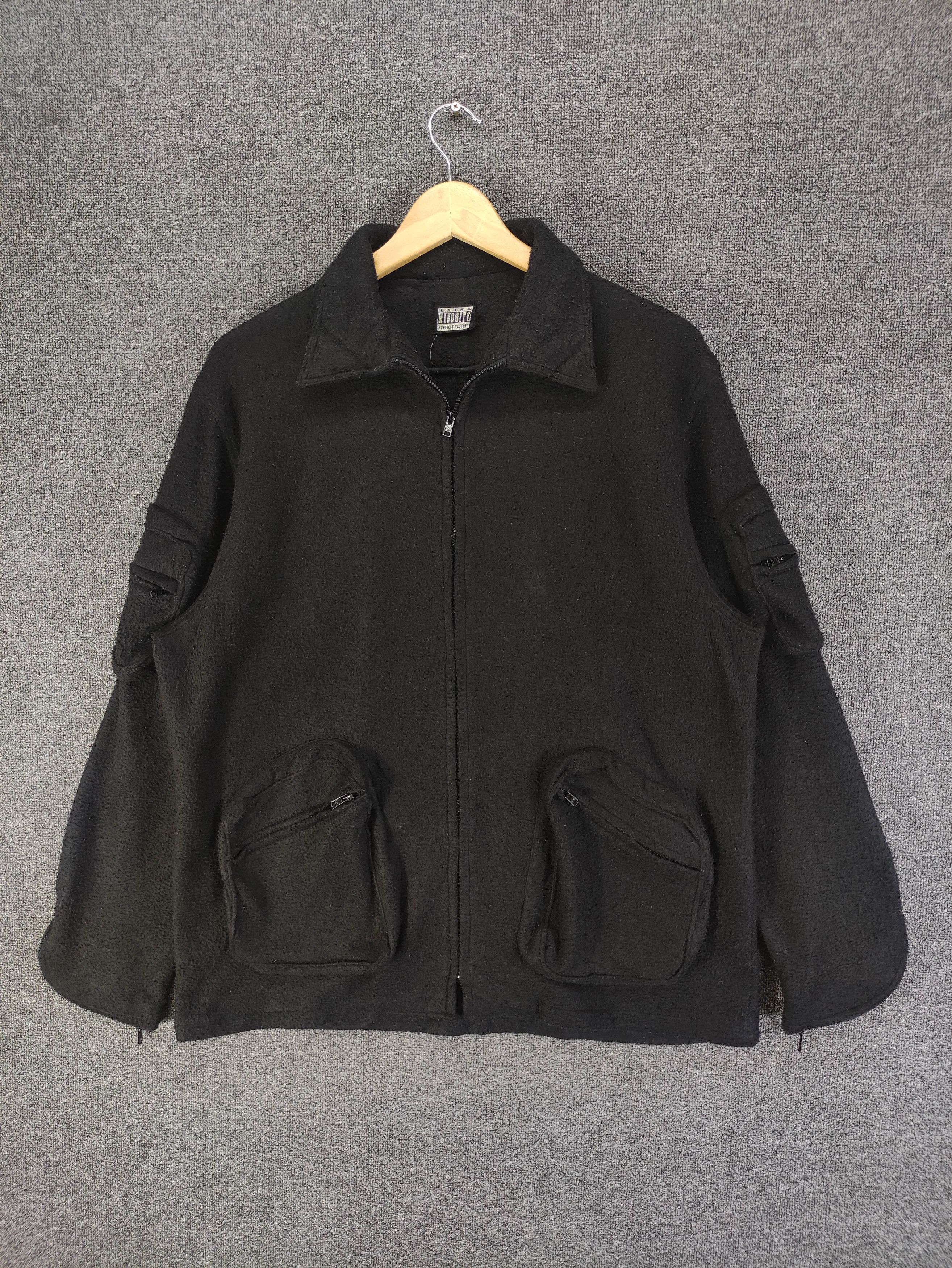 Japanese Brand Vintage Minority Black Bomber Style Jacket Zipper Size US M / EU 48-50 / 2 - 1 Thumbnail