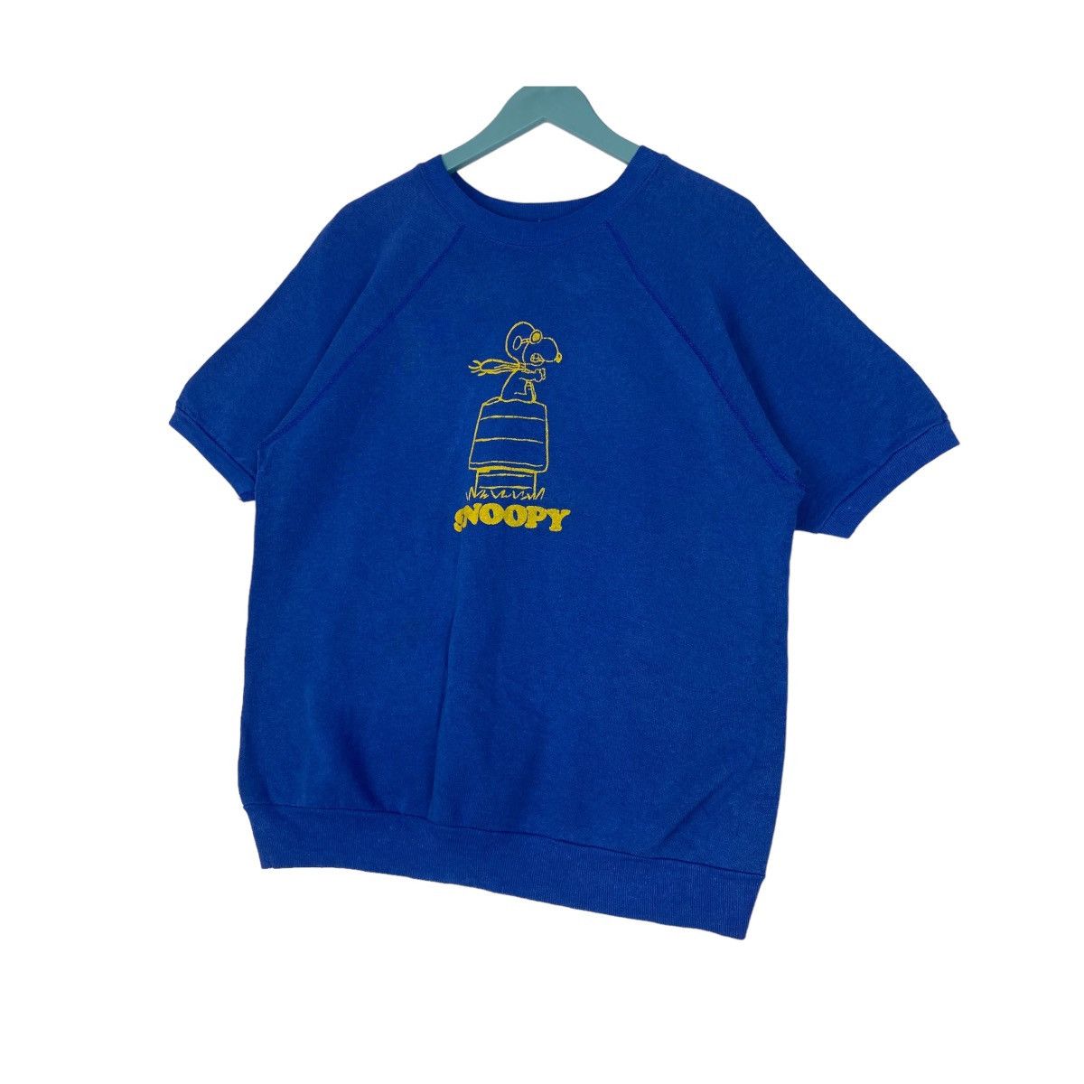 Peanuts × Vintage Vintage Sweatshirt Snoopy Short Sleeve Size M Size US M / EU 48-50 / 2 - 3 Thumbnail