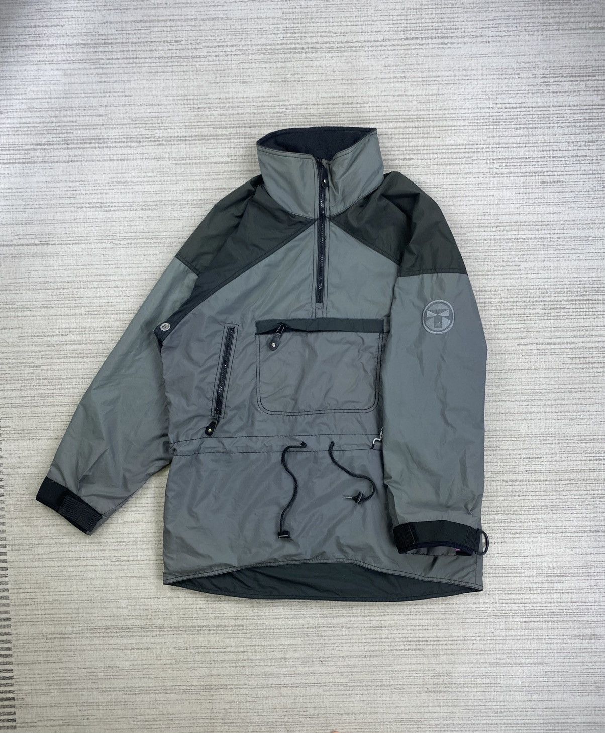 Ocean Pacific Vintage 90s Ocean Pacific Tech Pullover Anorak Zipper Jacket Size US XL / EU 56 / 4 - 1 Thumbnail