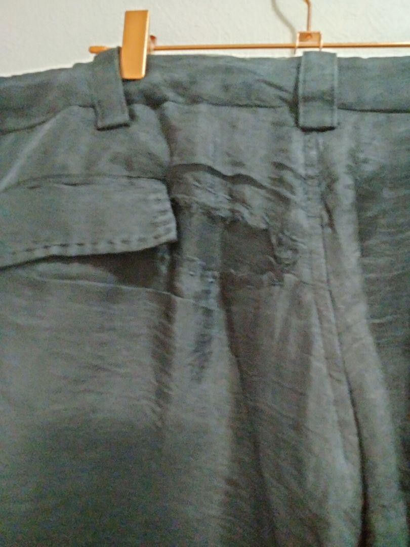 Yohji Yamamoto yohji yamamoto POUR HOMME linen silk wide easy pants Size US 43 - 5 Thumbnail