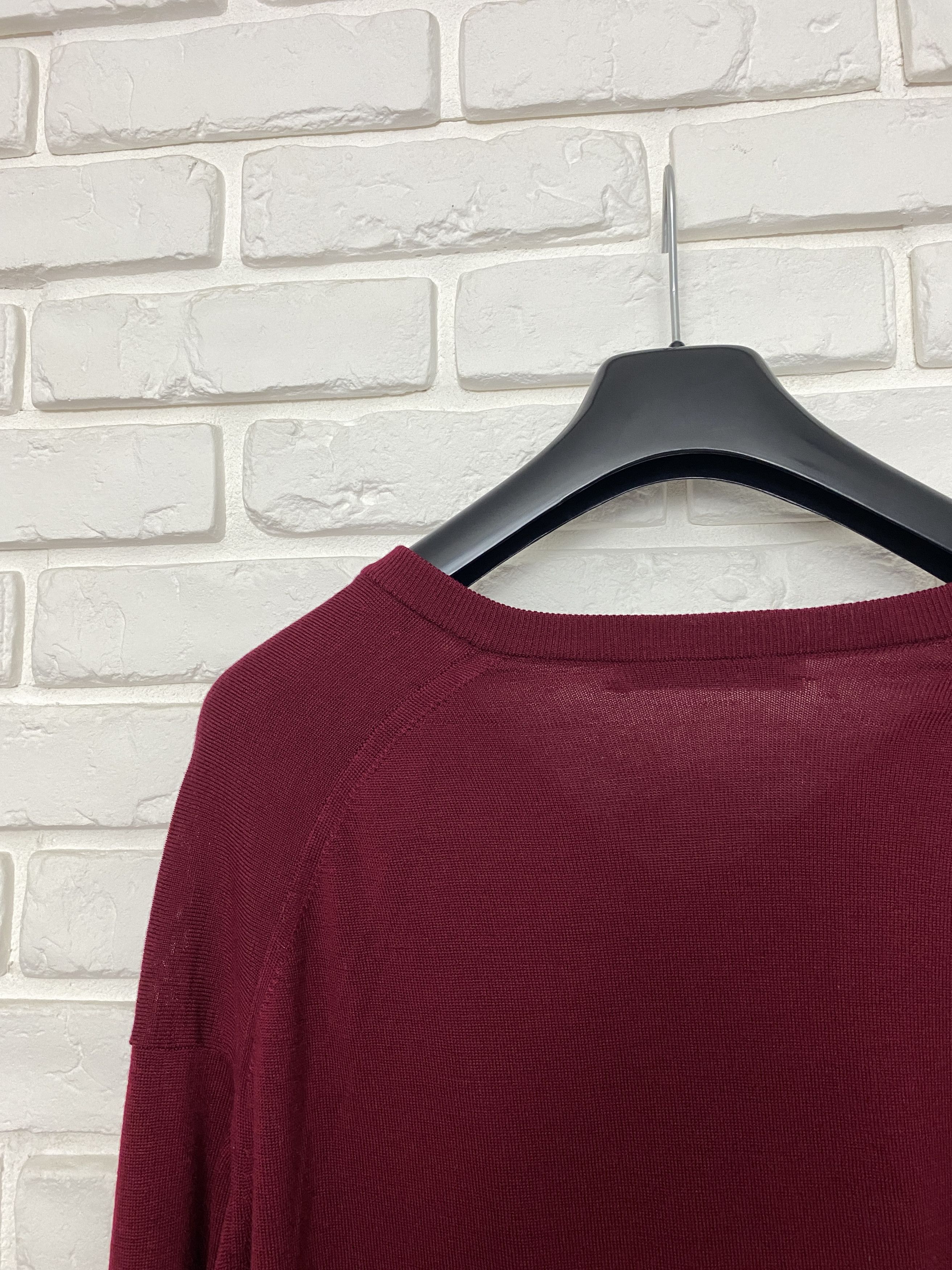 Burberry Burberrys Burberry Wool Sweater V-Neck Pullover Size 46" Size US XL / EU 56 / 4 - 8 Thumbnail