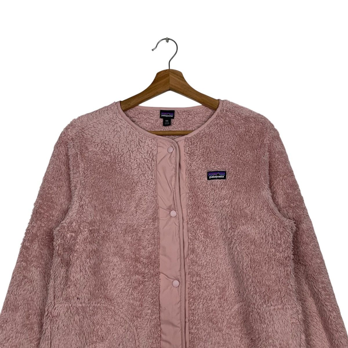 Patagonia PATAGONIA Snap Button Pink Fleece Women’s Jacket #1588-C71 Size XXL / US 16-18 / IT 52-54 - 2 Thumbnail