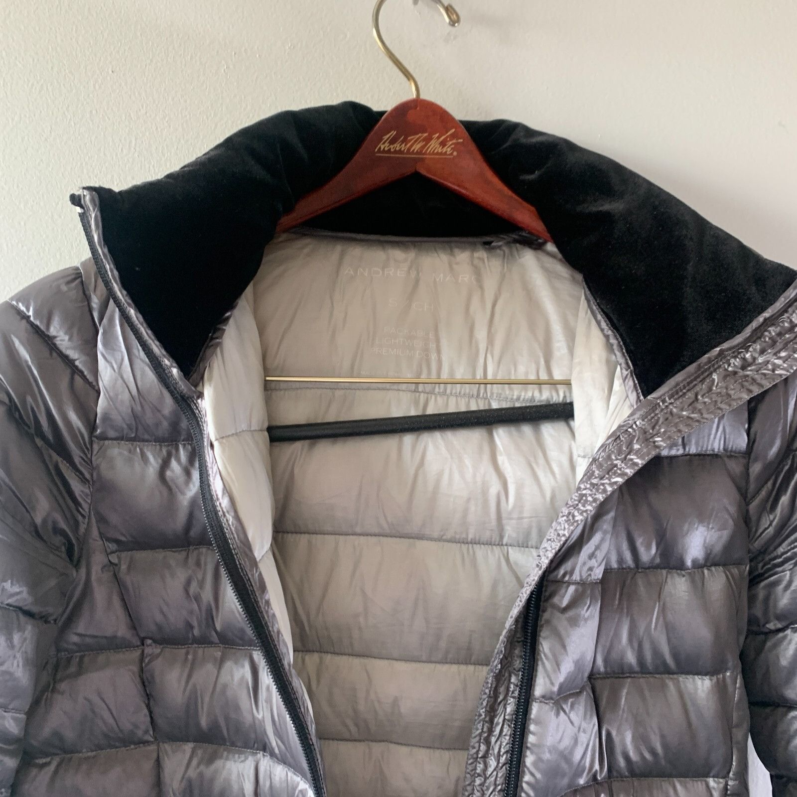 Andrew Marc Andrew Marc Coat Women's Puffer Jacket Zip Up with Hood Prem Size US S / EU 44-46 / 1 - 3 Thumbnail
