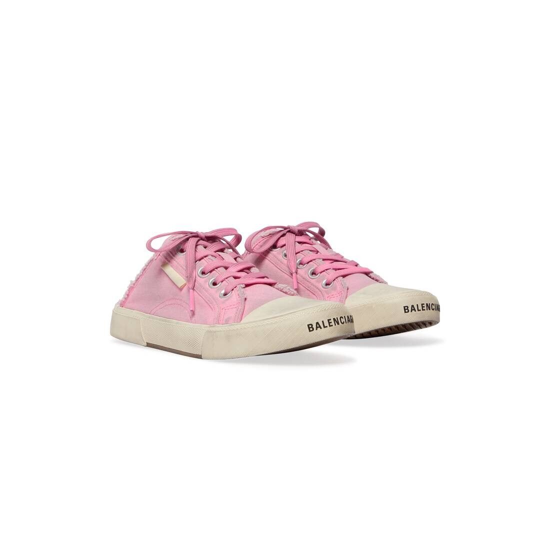 Balenciaga o1mt1gz0425 Paris Mules in Pink Size US 10 / IT 40 - 2 Thumbnail