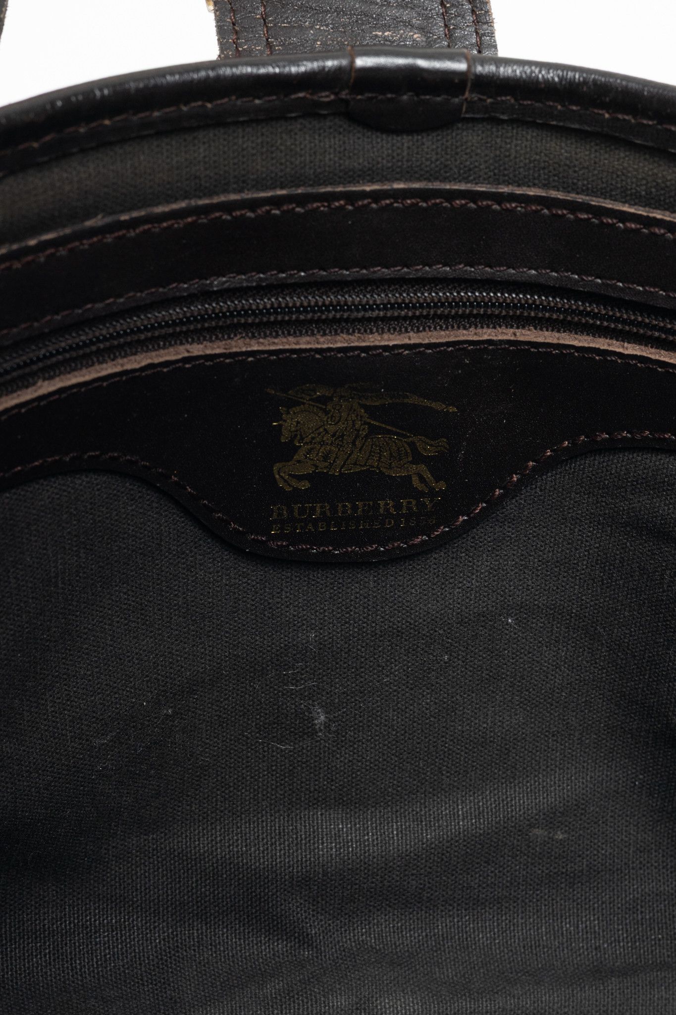 Burberry Burberry Haymarket Check Buckle-Strap Handbag Size ONE SIZE - 11 Thumbnail