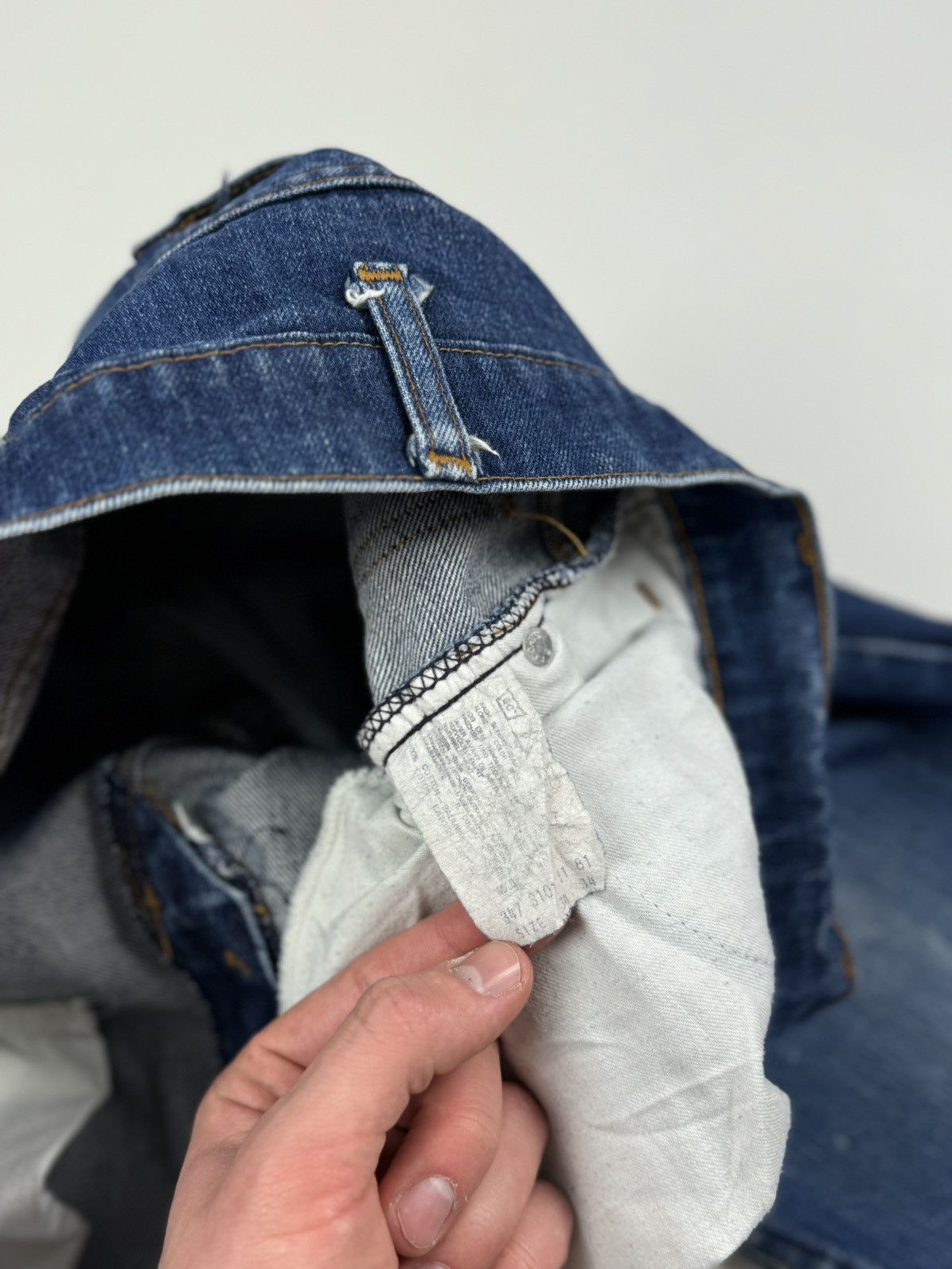 Levi's 80’s Vintage Levi’s 620-0217 Distressed Orange Tab Jeans Size US 34 / EU 50 - 11 Thumbnail