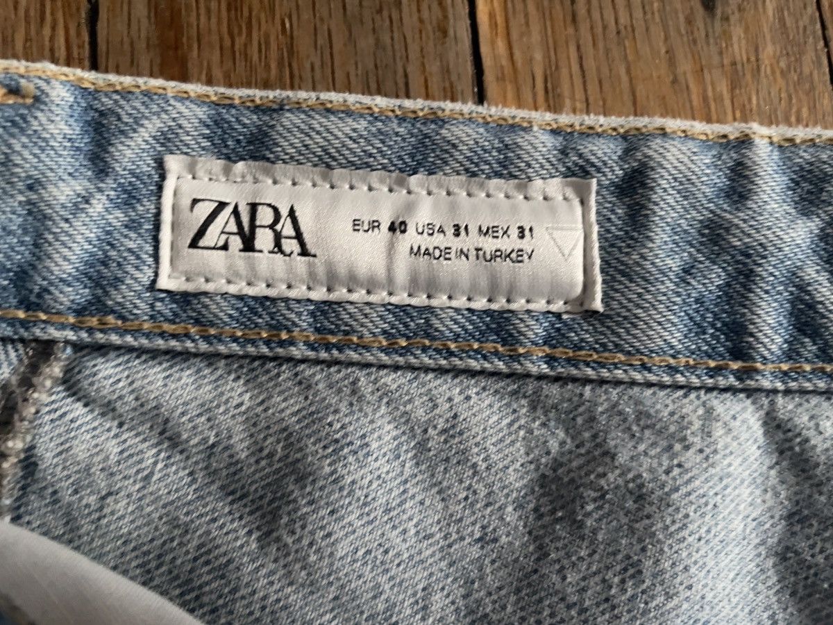 Zara zara baggy denims Size US 31 - 3 Thumbnail