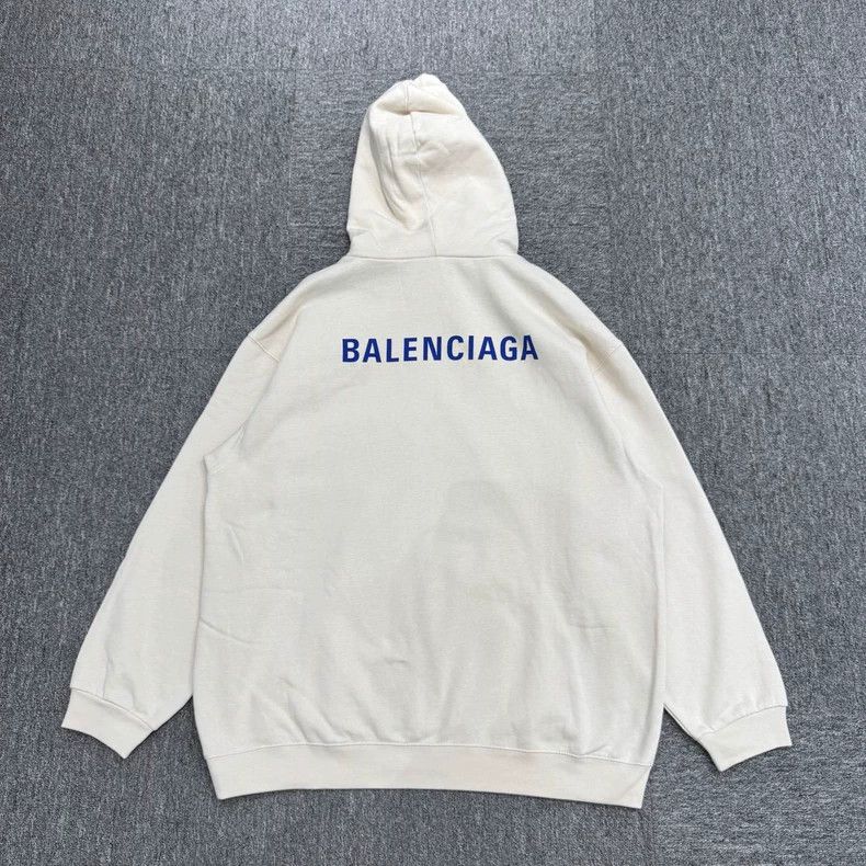 Balenciaga Balenciaga Letter printed hooded sweater Size US XL / EU 56 / 4 - 1 Thumbnail