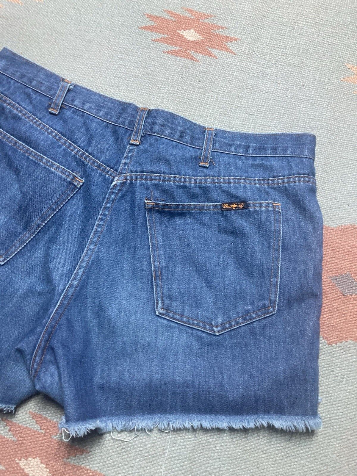 Sears × Vintage Sears thumbs up jeans shorts cut off jorts denim 80s size 36 Size US 36 / EU 52 - 8 Thumbnail