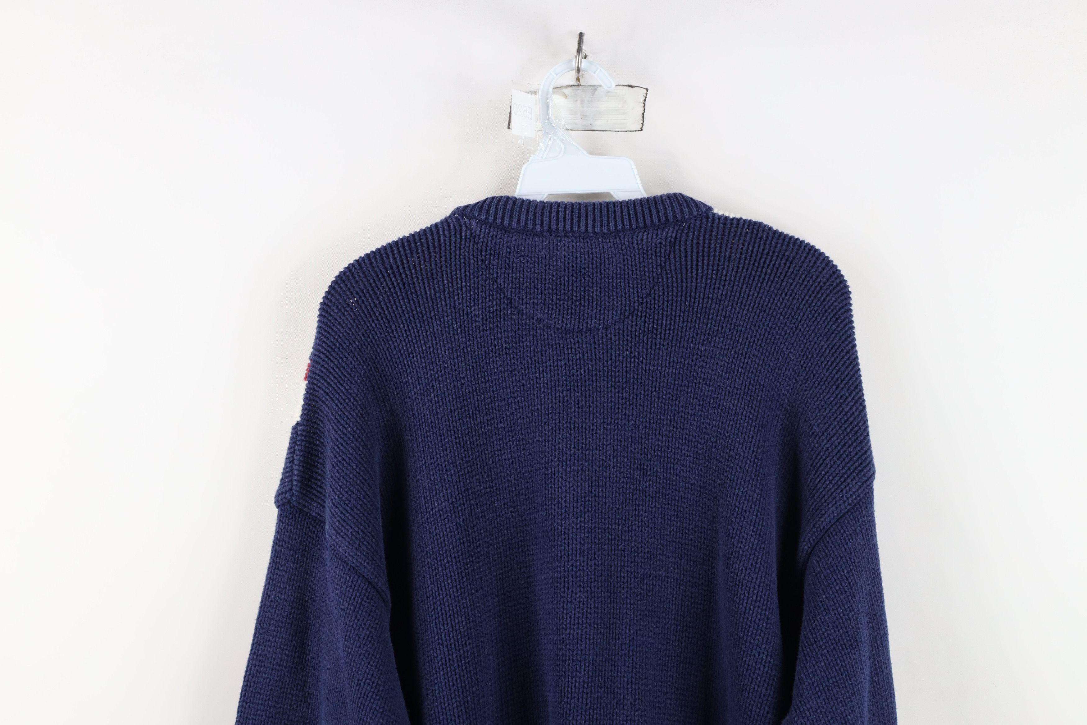 Vintage Vintage 90s Streetwear Rainbow Striped Cotton Knit Sweater Size US XL / EU 56 / 4 - 12 Thumbnail