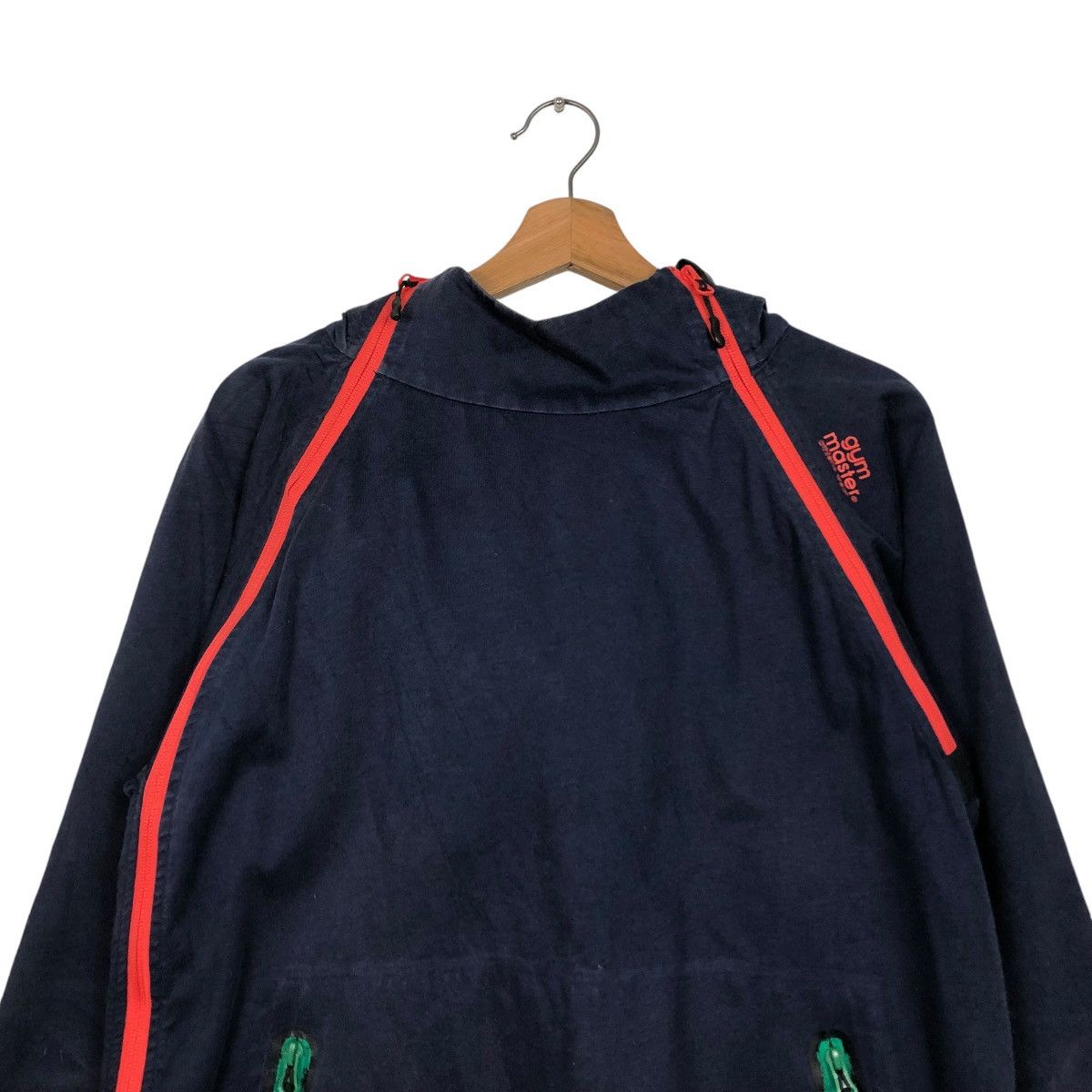 Japanese Brand × Vintage 🔥VINTAGE BONDAGE PARACHUTE DESIGN JACKET GYM MASTER Size US L / EU 52-54 / 3 - 5 Thumbnail