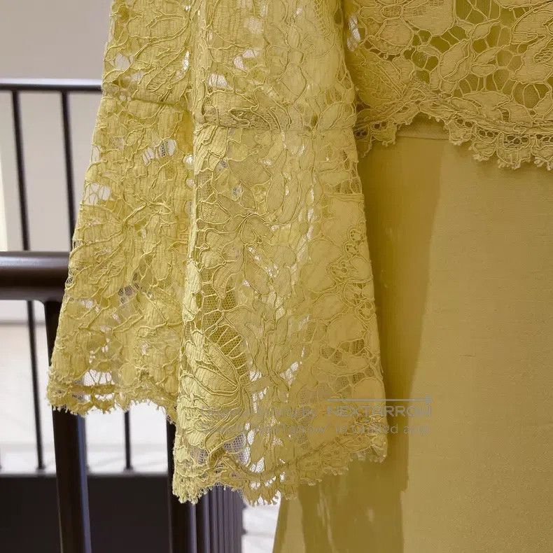 Valentino Valentino Lace patchwork dress Size XS / US 0-2 / IT 36-38 - 5 Thumbnail