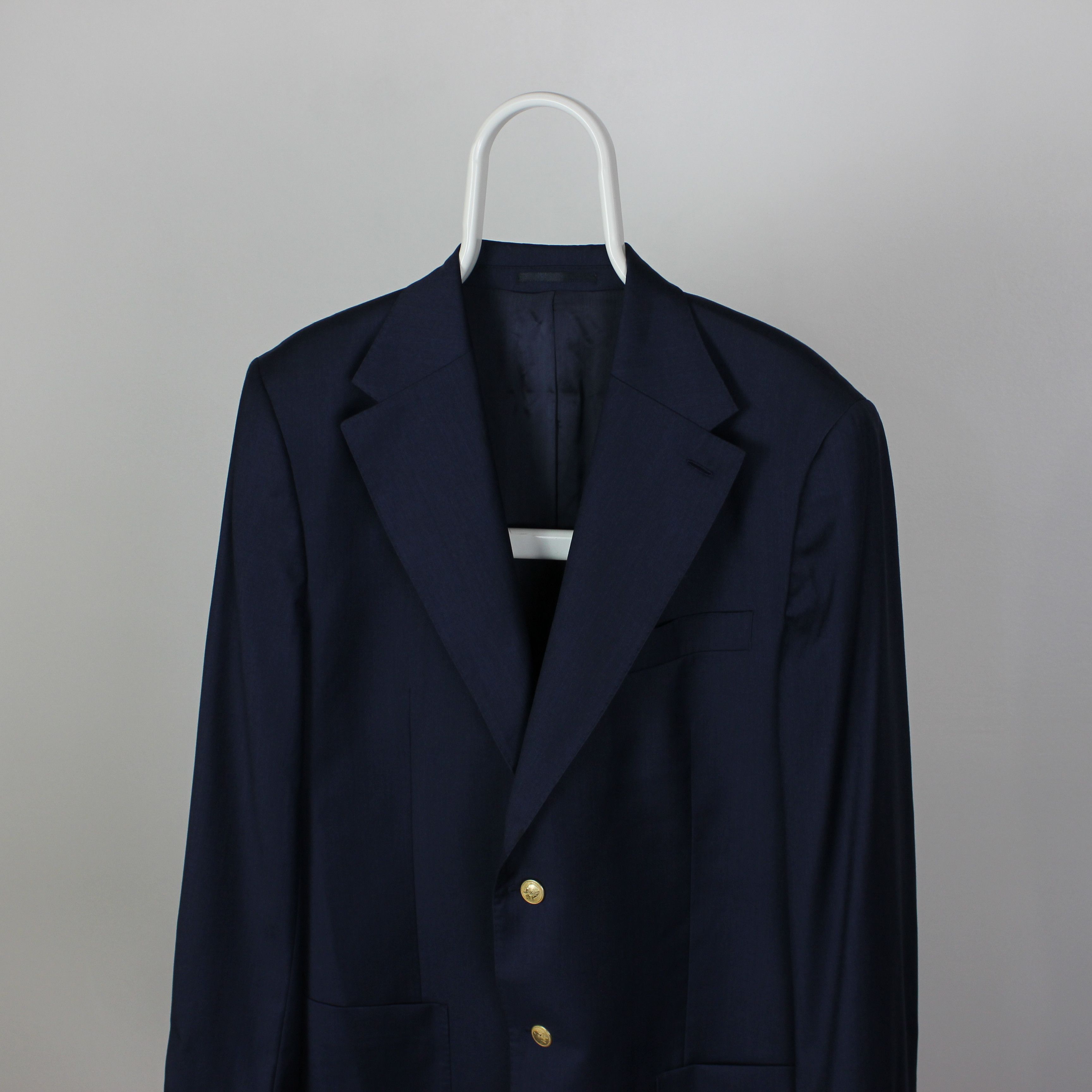 Loro Piana Loro Piana lng gambler vintage blazer wool golden L XL 50R Size 50R - 2 Thumbnail