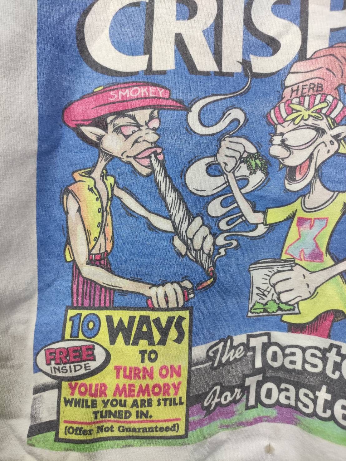 Band Tees Vtg 90's Dog Eat Dog Band " Burnt Crispies " USA T-Shirt Size US XL / EU 56 / 4 - 4 Thumbnail