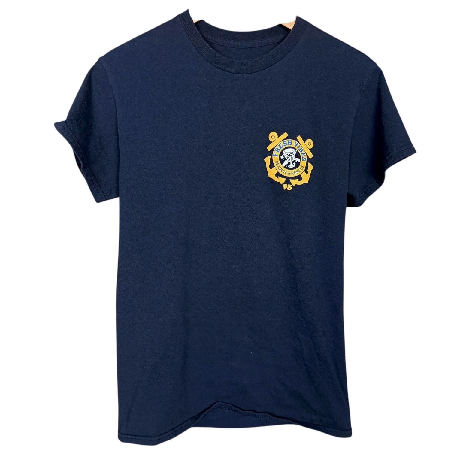 Other Fresh Vibes Search Rescue Blue T-shirt Men's Small Skater Size US S / EU 44-46 / 1 - 2 Thumbnail