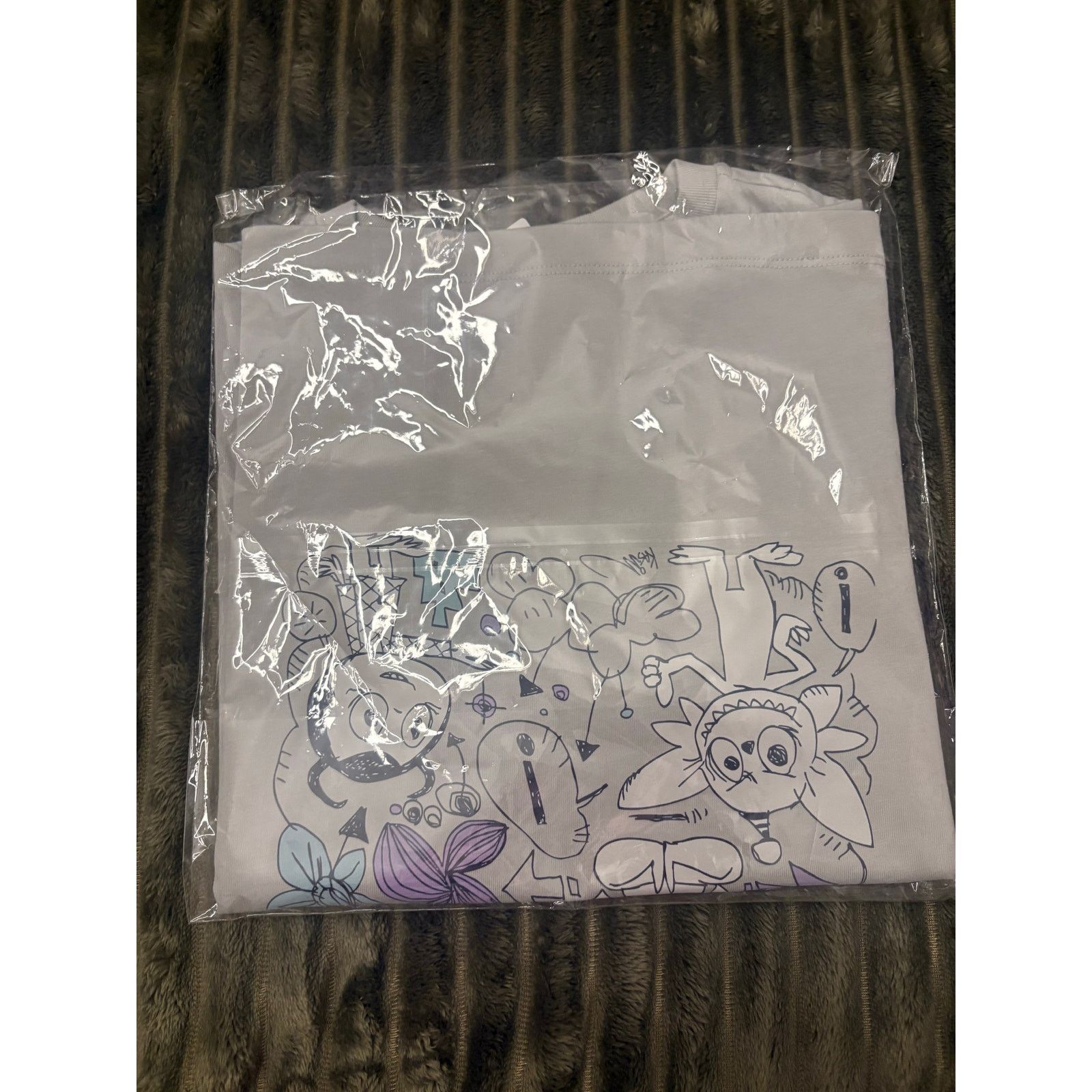 POP MART NWT PopMart Labubu Gray Short Sleeve T-Shirt (Small) Size S / US 4 / IT 40 - 4 Thumbnail