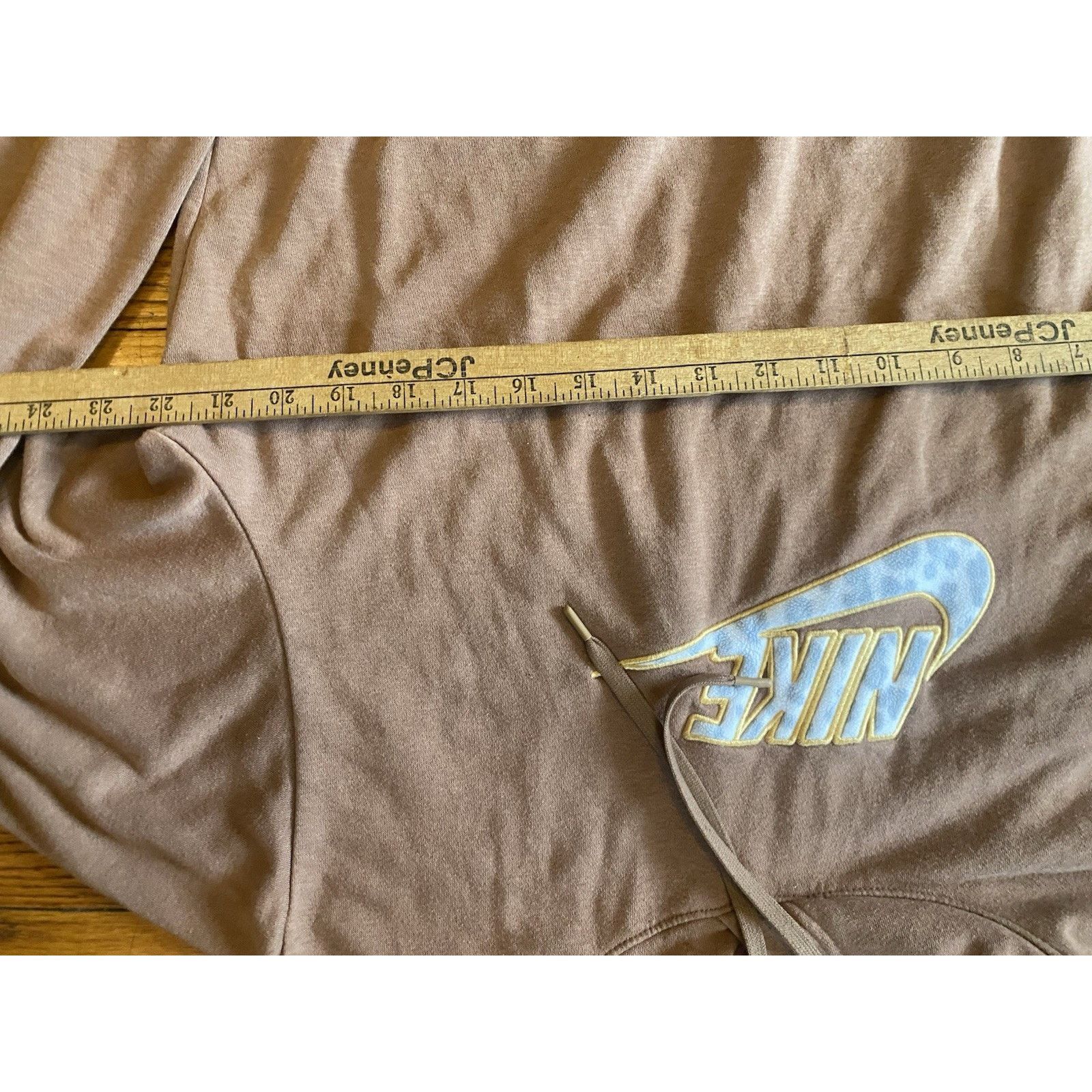 Nike Nike Very Soft Cropped Hoodie Sweatshirt Women Medium Beige Size M / US 6-8 / IT 42-44 - 5 Thumbnail