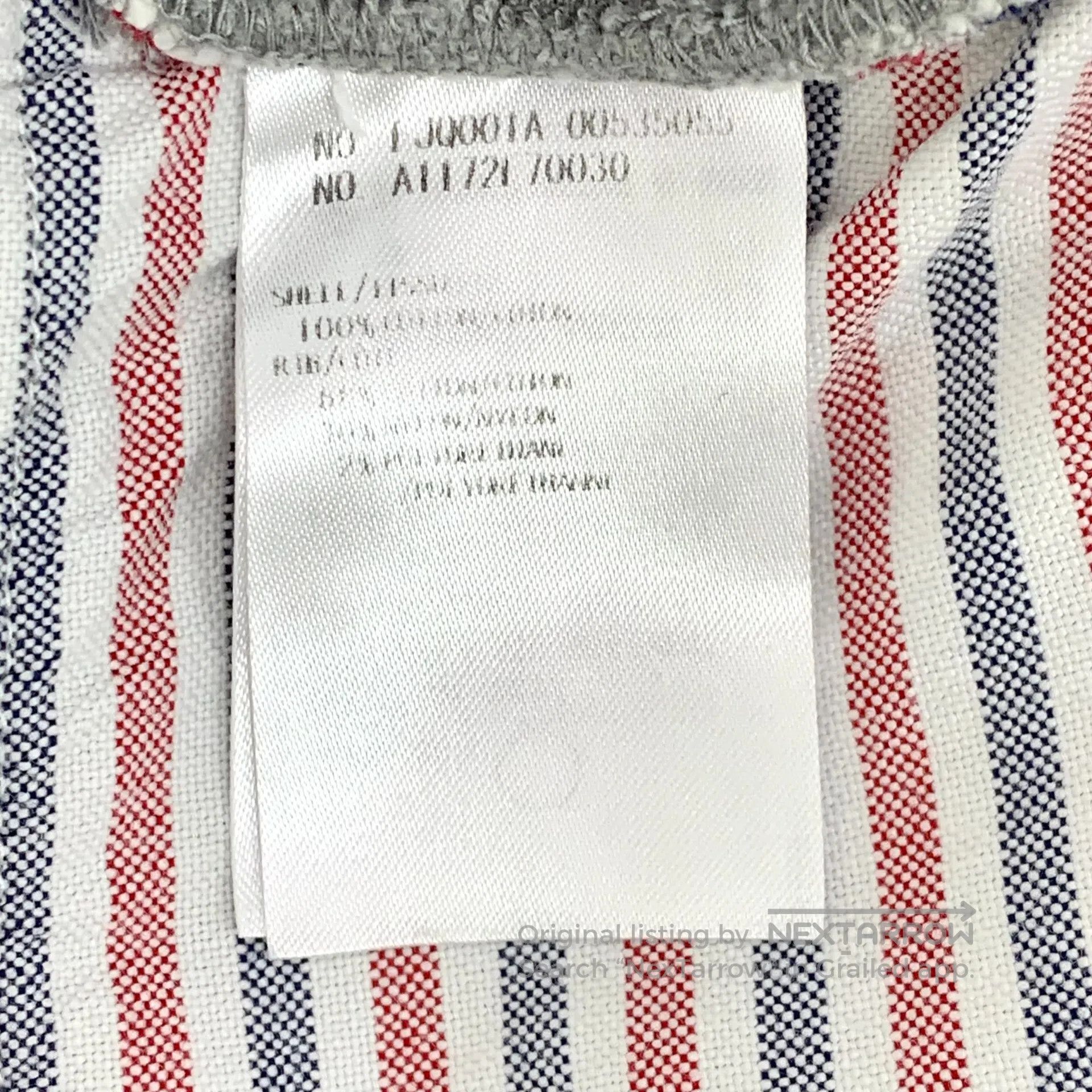 Thom Browne Thom Browne size M Gray Classic Four Stripe Cotton Drawstr Size US 38 / EU 54 - 7 Thumbnail
