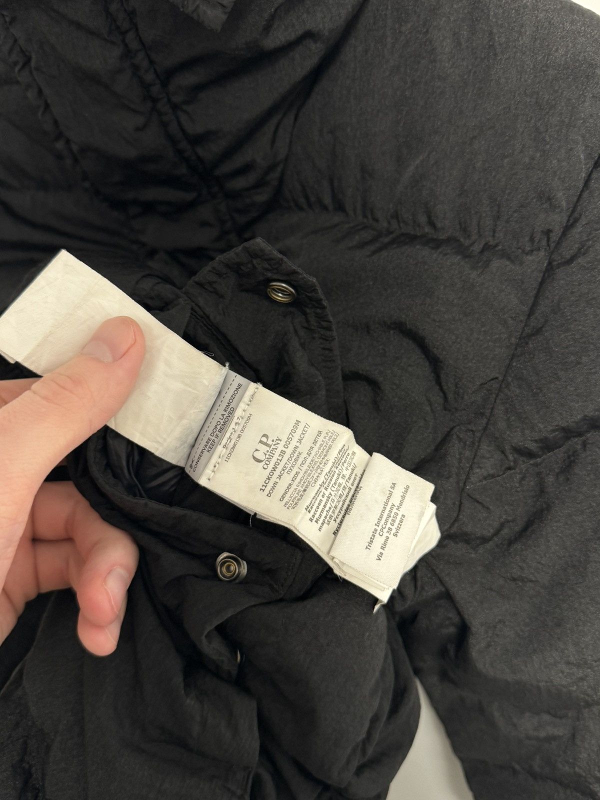 C.P. Company C.P. Company Jacket Kids Size 10 Down Black Puffer Hooded Size US XS / EU 42 / 0 - 12 Thumbnail