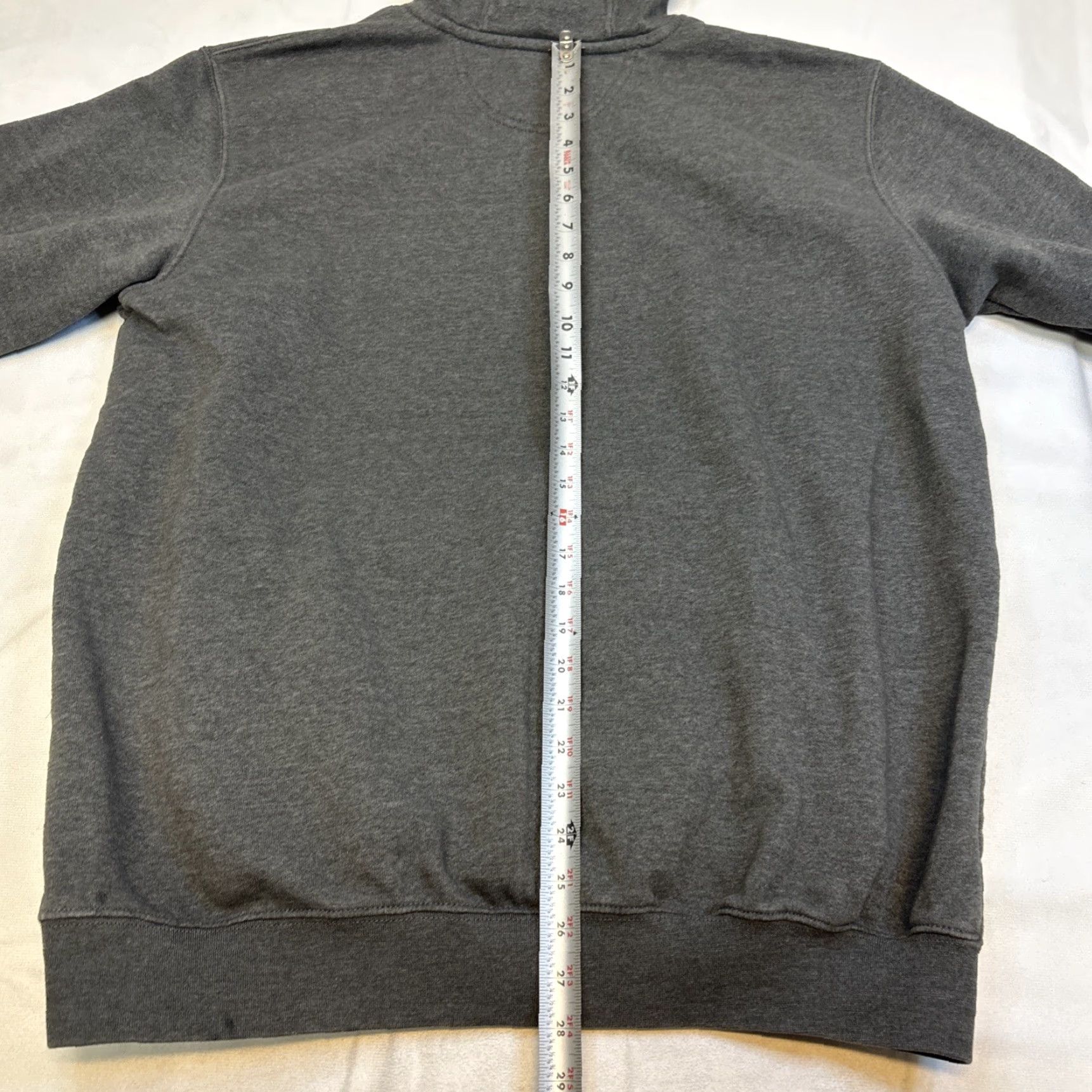 Carhartt Carhartt Original Fit Mens Hoodie Sweatshirt Pullover Grey L - Regular Fit, Pockets, Crew Neck, Genuine Carhartt Size US L / EU 52-54 / 3 - 6 Thumbnail