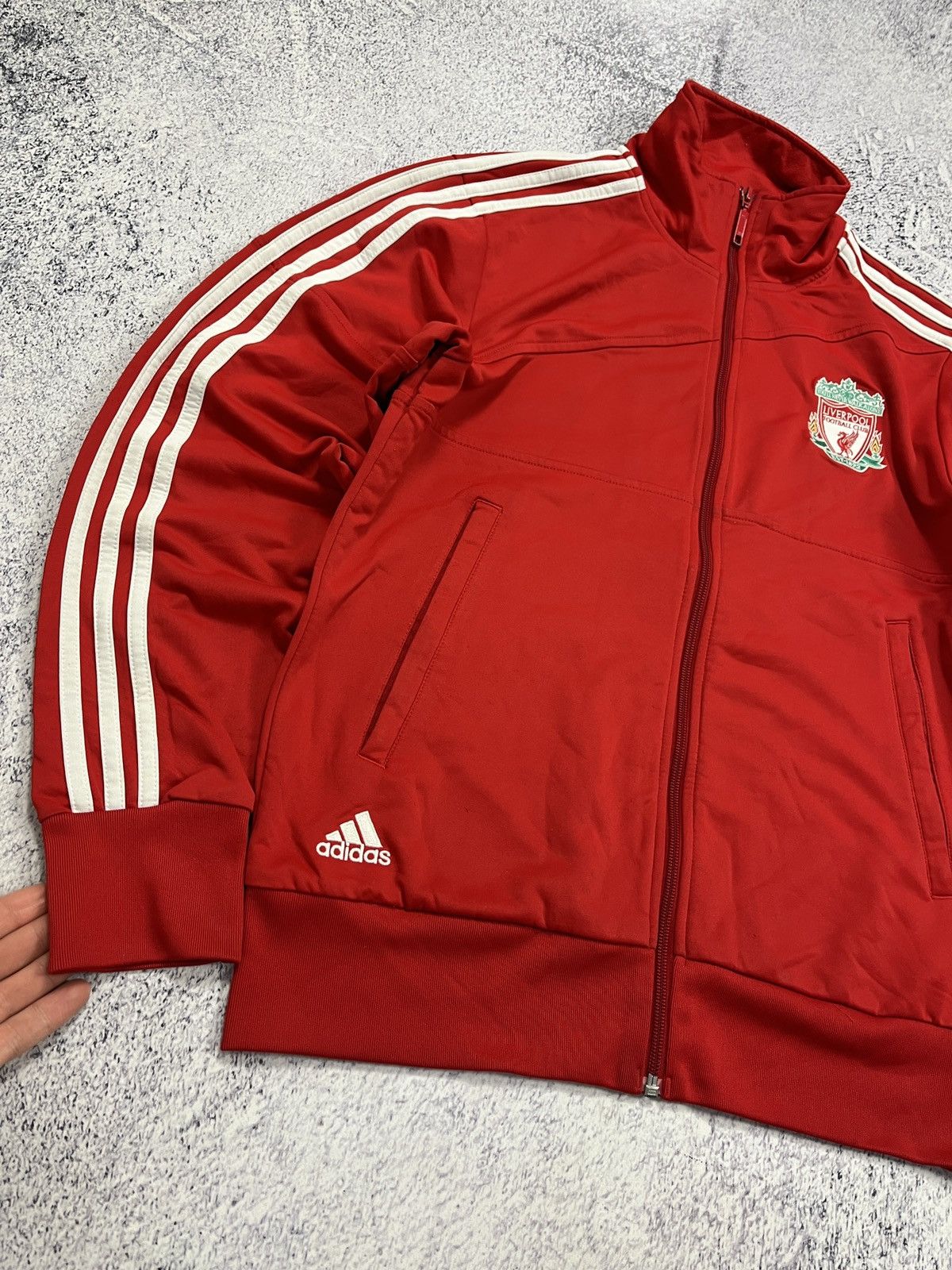 Adidas Adidas Liverpool 2009 Football Training Soccer Jacket Hype Size US S / EU 44-46 / 1 - 5 Thumbnail