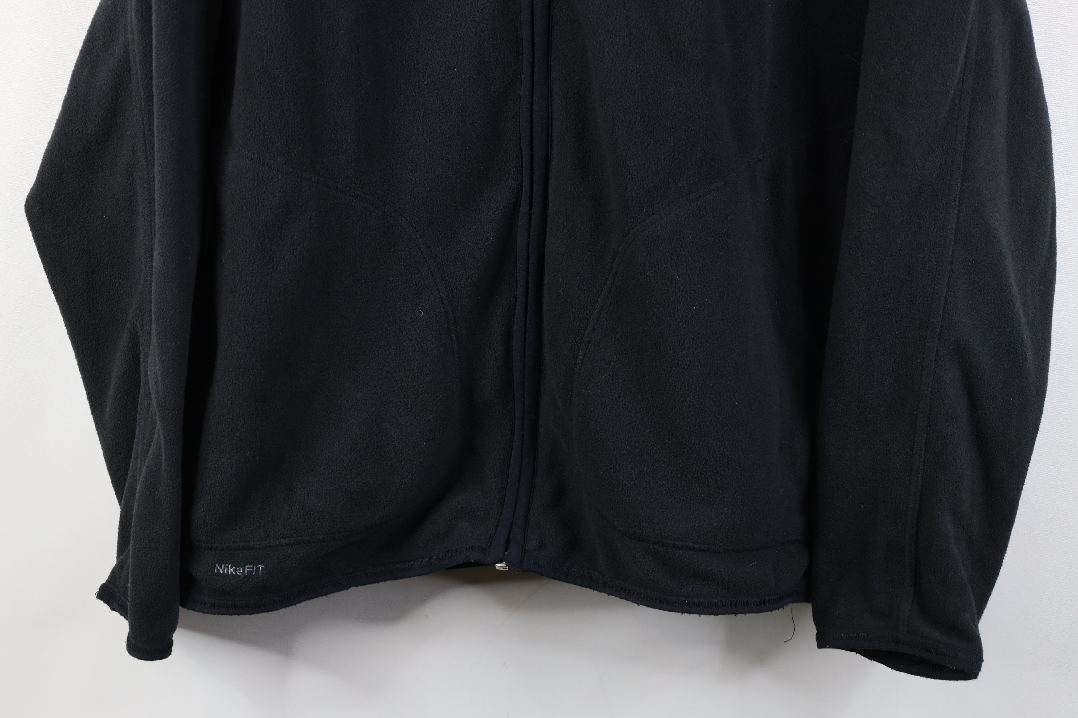 Nike Vintage Y2K Nike Scott Mini Swoosh Full Zip Fleece Jacket Size US M / EU 48-50 / 2 - 3 Thumbnail