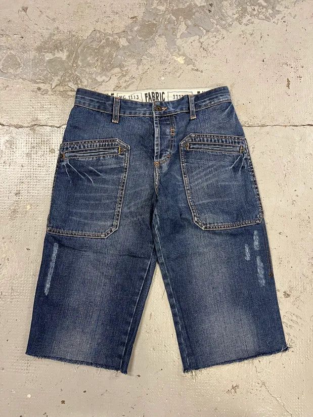 Designer × Dolce & Gabbana × Vintage SS2006 Dolce & Gabbana Blue Denim Shorts Size US 30 / EU 46 - 1 Thumbnail