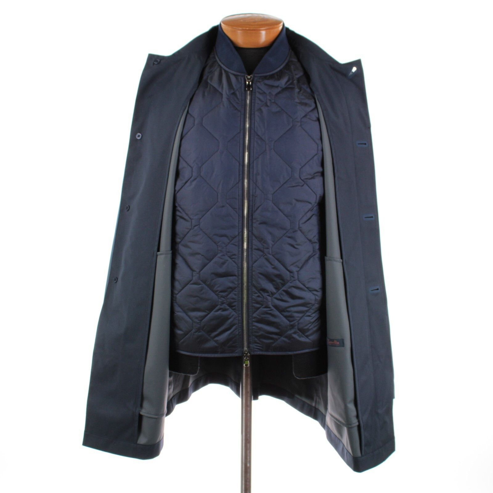 Zanella Zanella Jacket Size XL US In Blue Polyester Size US XL / EU 56 / 4 - 7 Thumbnail