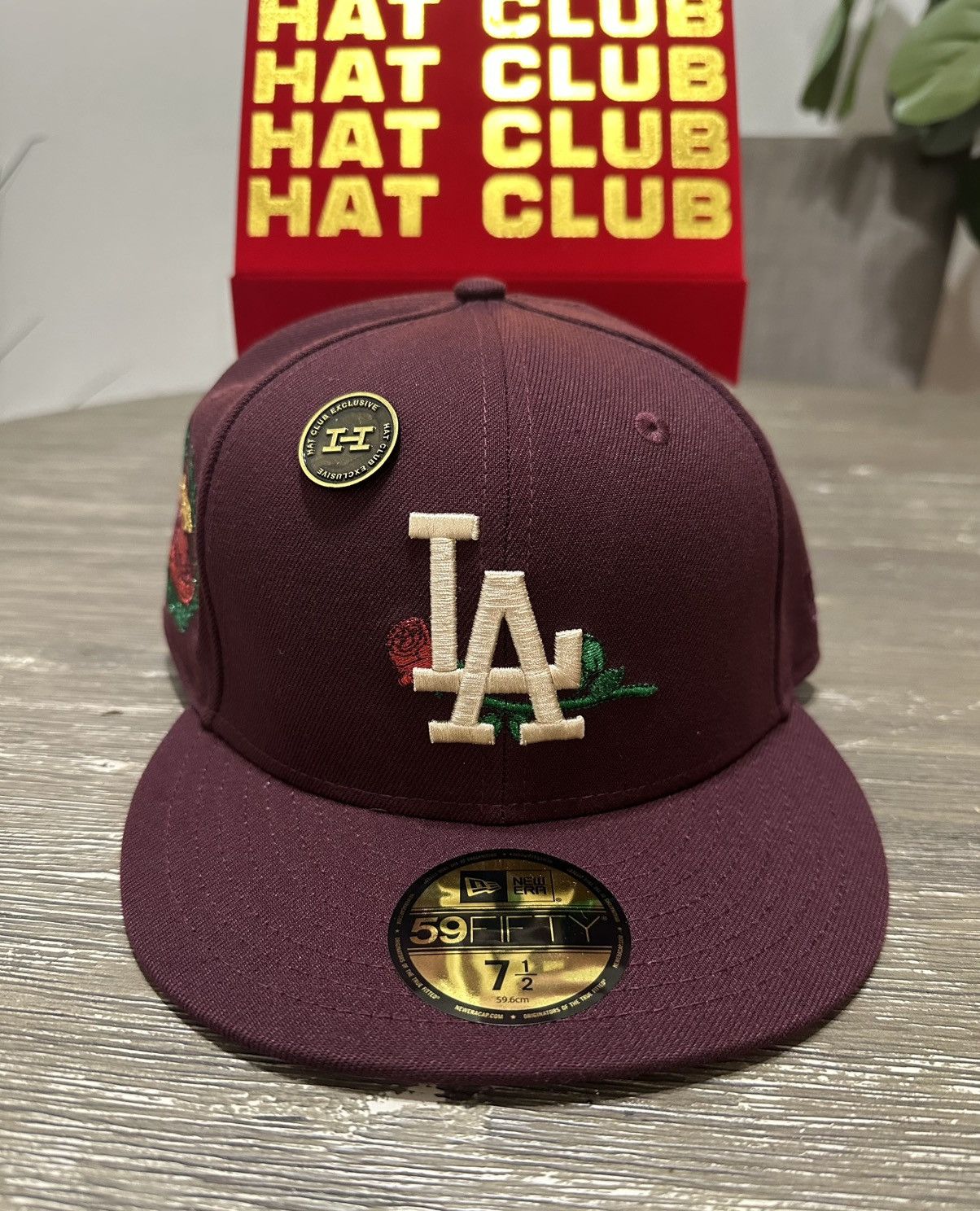Hat Club × New Era Size 7 1/2 - Hat Club Exclusive New Era Los Angeles Dodgers Size ONE SIZE - 2 Thumbnail