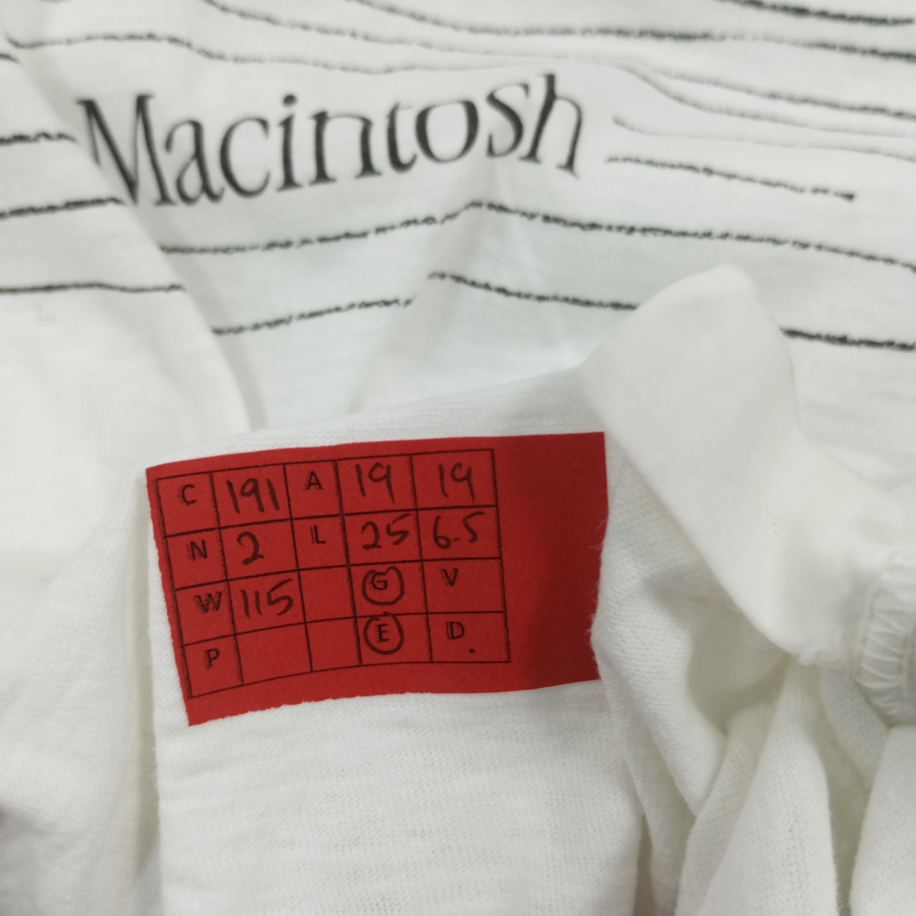 Apple × Vintage Apple Macintosh Promo Style Vintage Tshirt Size US M / EU 48-50 / 2 - 10 Thumbnail