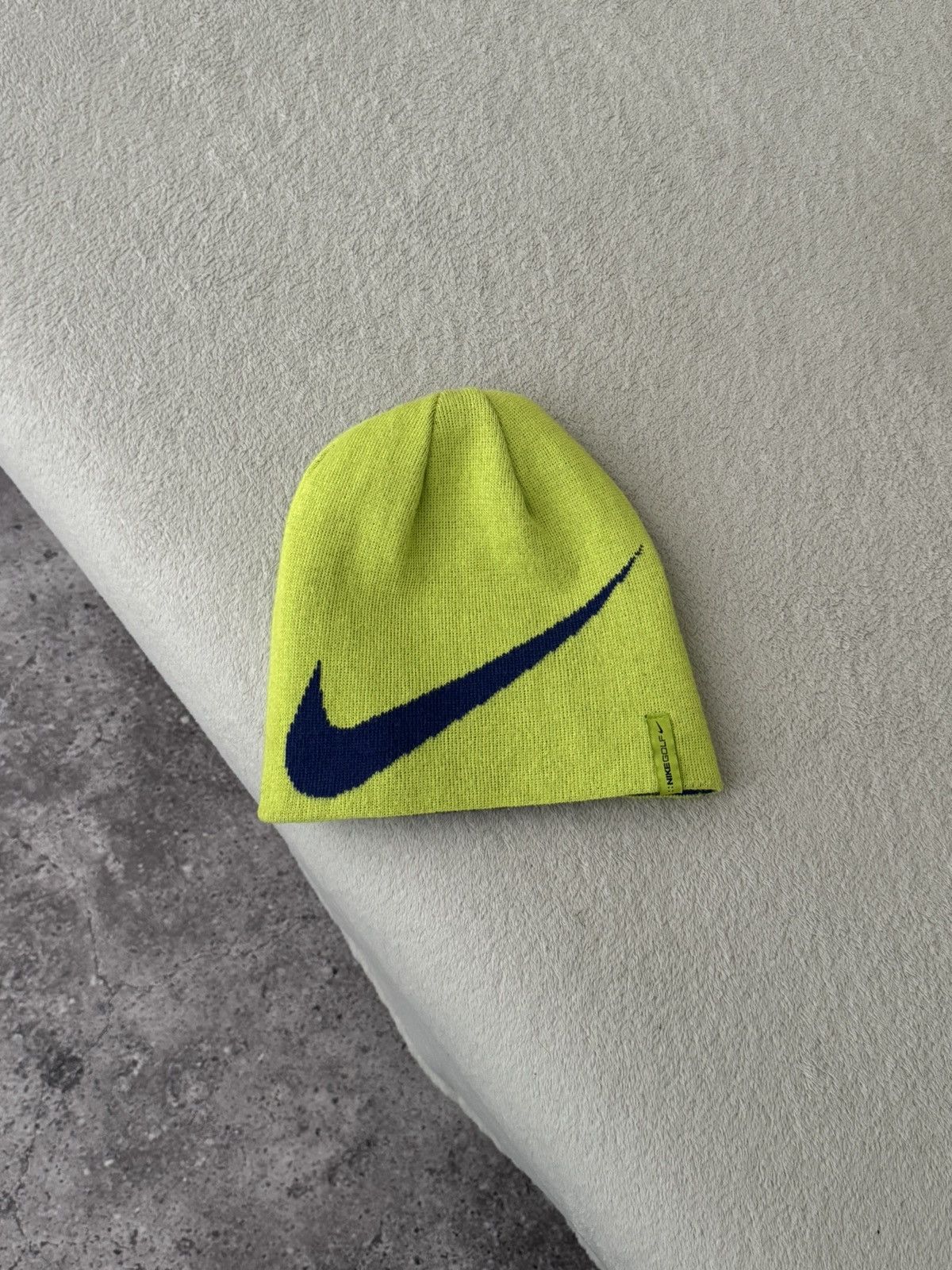 Nike × Vintage Vintage Nike Golf reversible big swoosh logo Y2K hat cap Size ONE SIZE - 2 Thumbnail