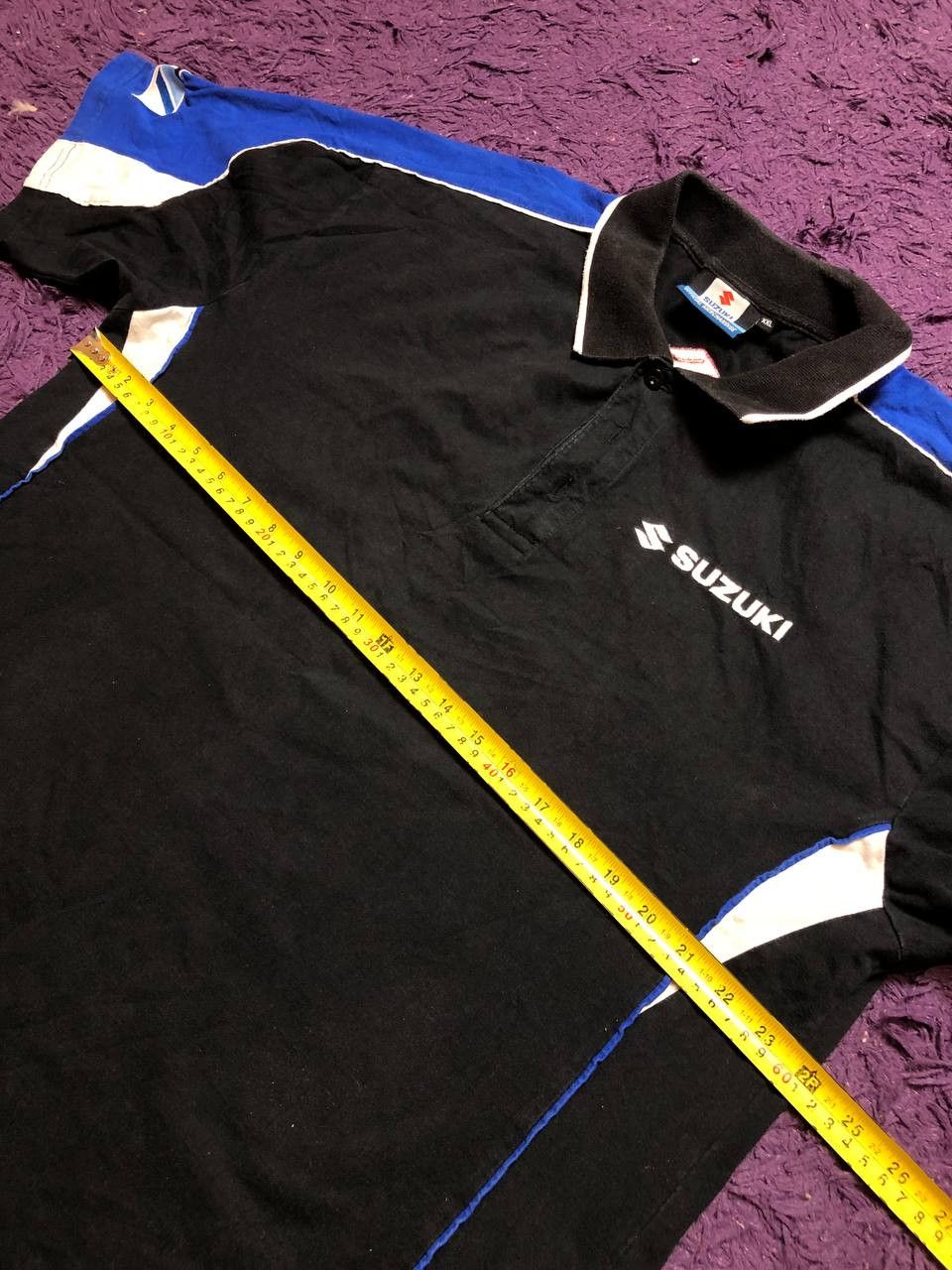 Vintage Vintage Suzuki Y2K Logo 100% Cotton Polo Size XXL Size US XXL / EU 58 / 5 - 12 Thumbnail