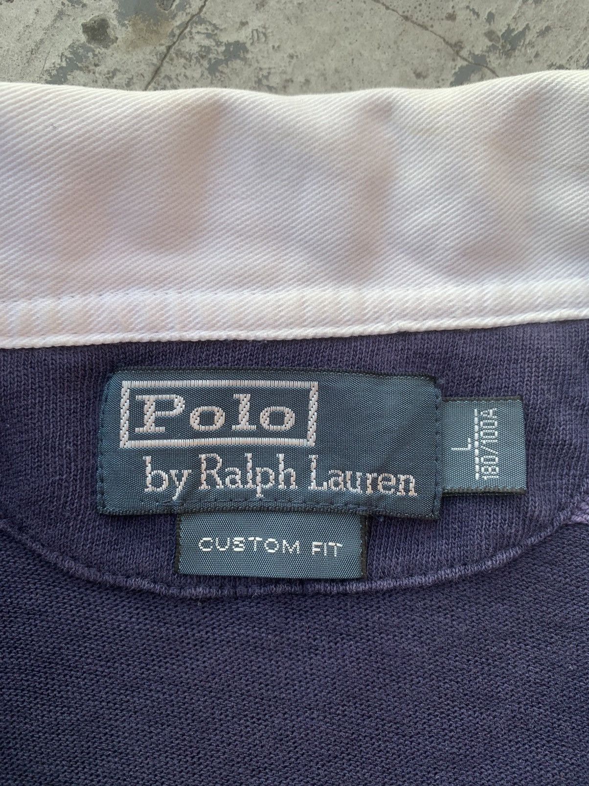 Ralph Lauren Vintage Polo Ralph Lauren Lion Rugby Navy Back Patch 8 Size US L / EU 52-54 / 3 - 9 Thumbnail