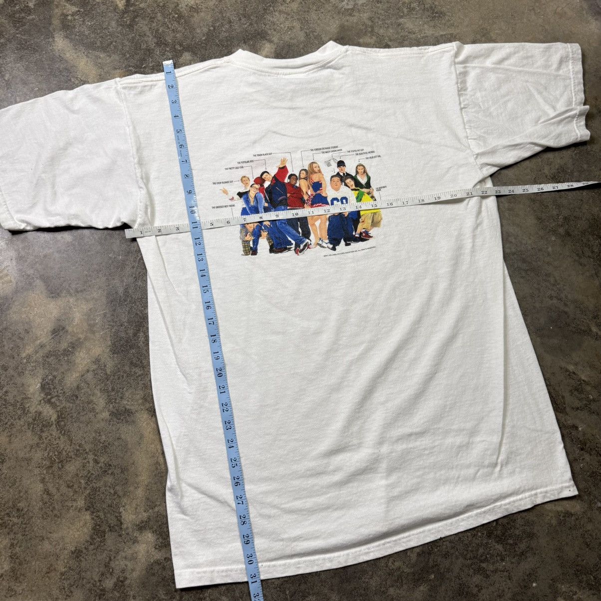 Vintage vintage y2k not another teen movie movie promo baggy tshirt Size US XL / EU 56 / 4 - 5 Thumbnail
