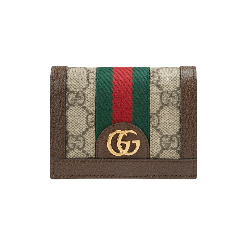 Gucci GUCCI Ophidia Beige Card Case New And Authentic Size ONE SIZE - 3 Thumbnail